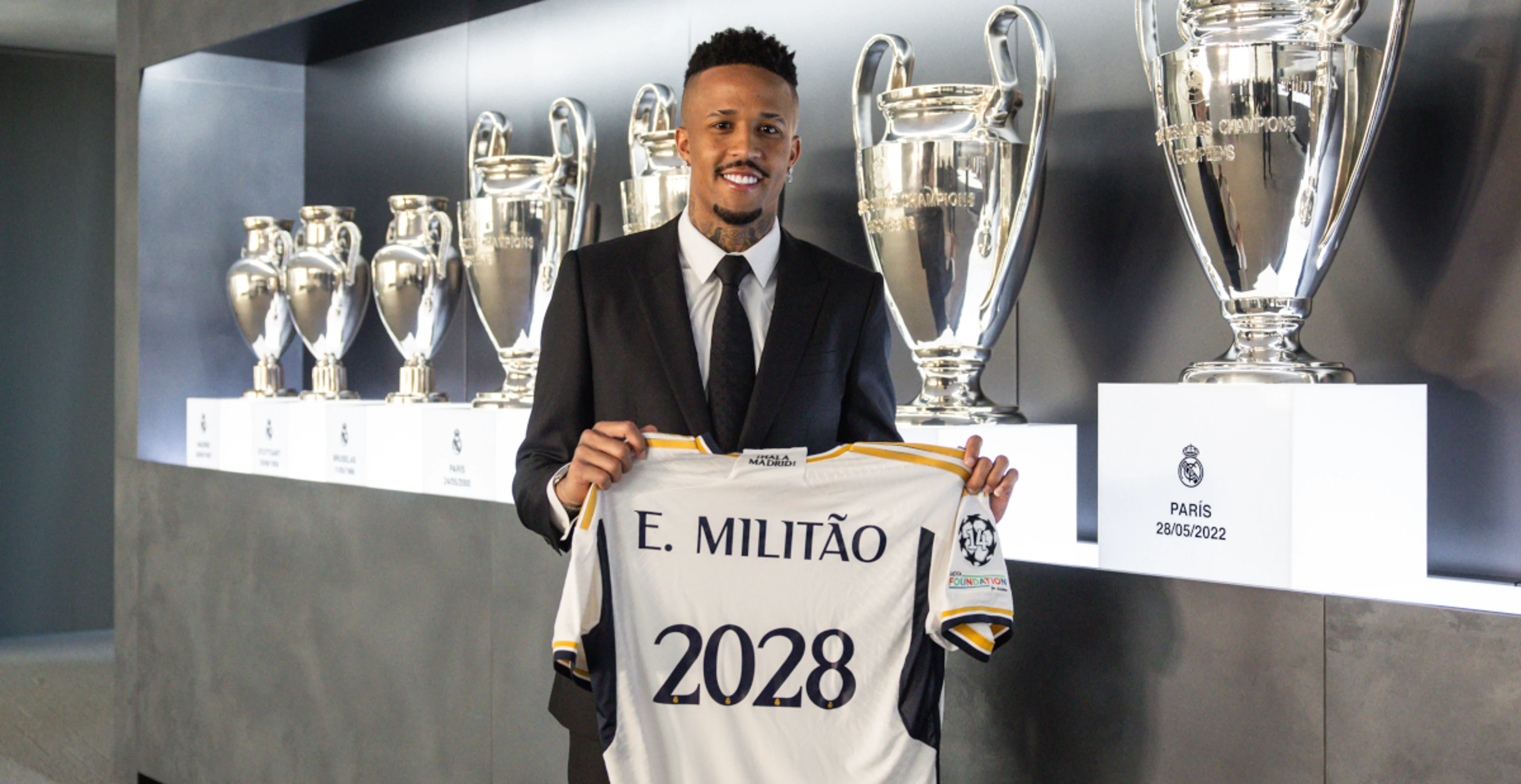 Eder Militao extends Real Madrid deal