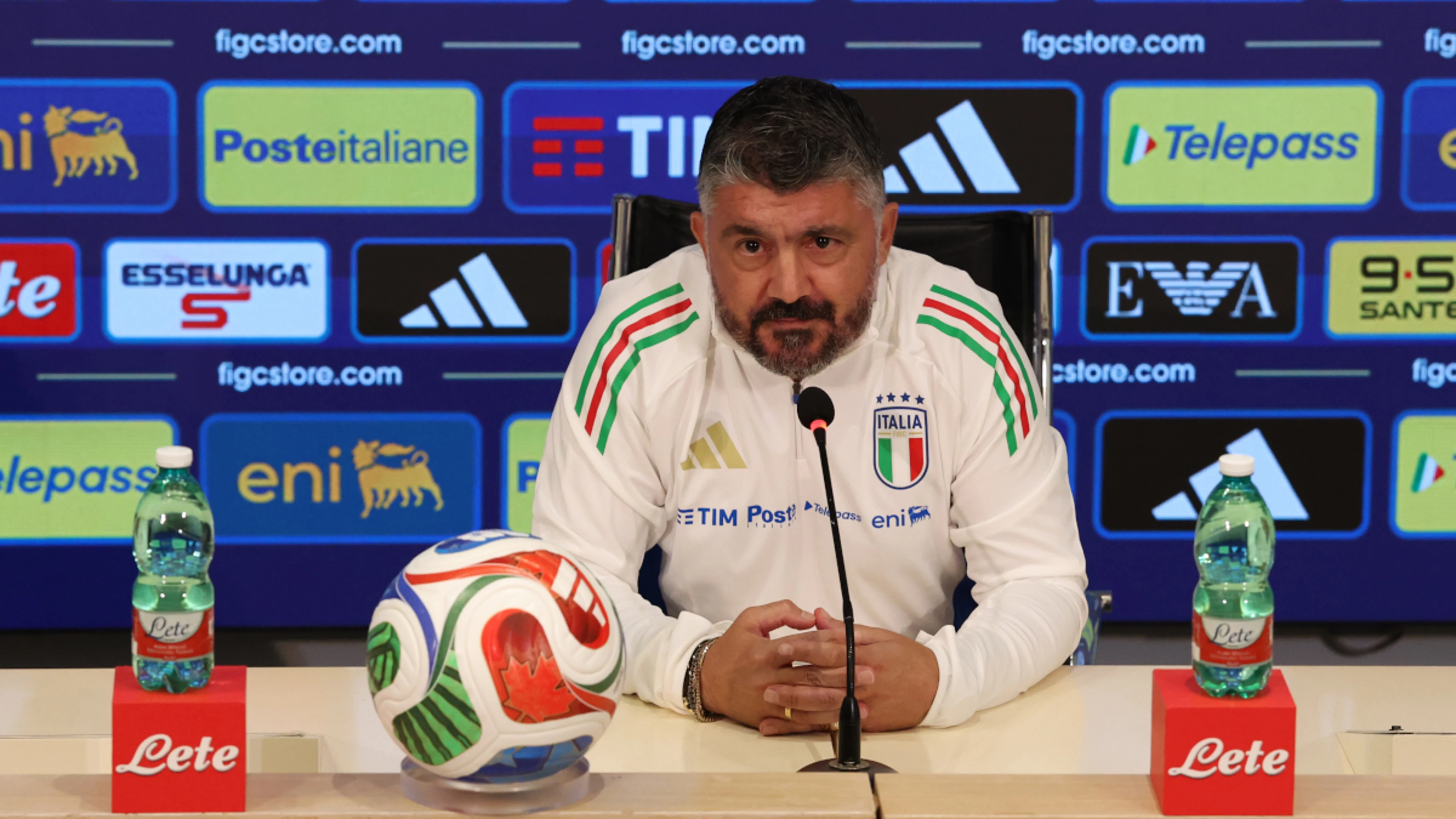 Italy's Gattuso expresses Gaza heartache ahead of Israel clash