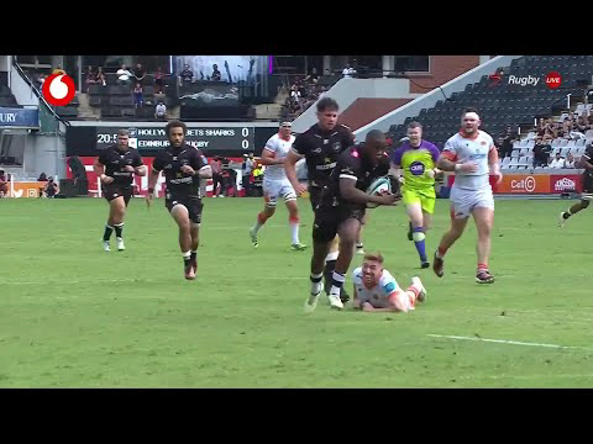 Aphelele Fassi | 21ˢᵗ Minute Try v Edinburgh Rugby