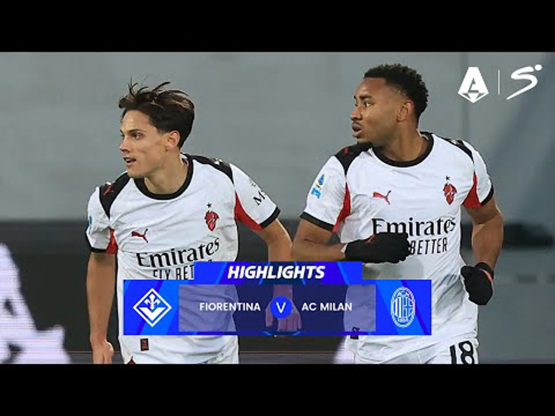 Fiorentina v AC Milan | Match Highlights | Italian Serie A