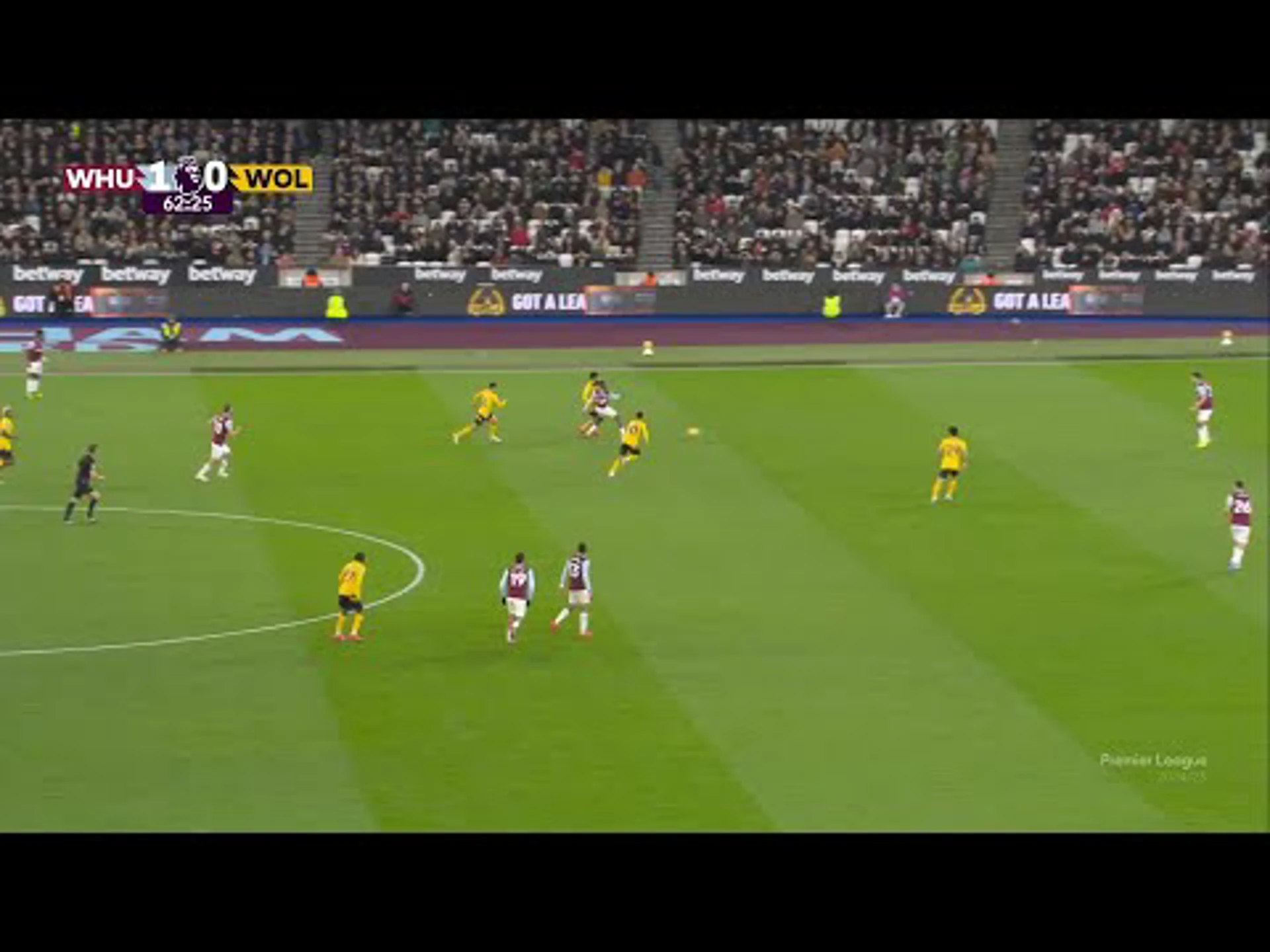 Mohammed Kudus | 62ⁿᵈ Minute VAR v Wolverhampton