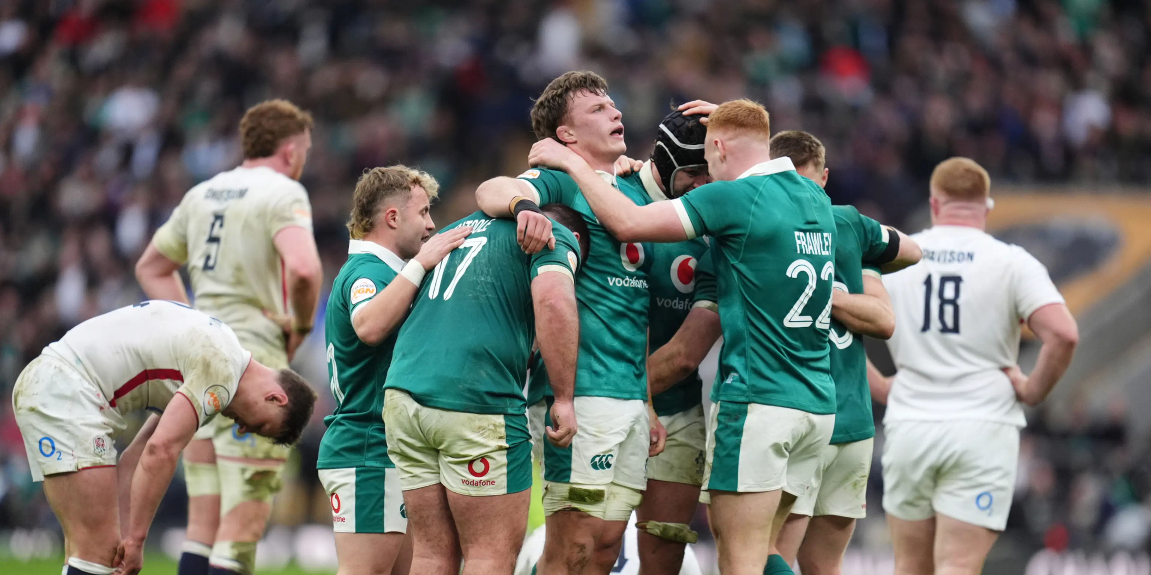 Farrell hails Ireland progress after record win over England