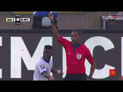 Samuel Mensah Darpoh | Red Card v Mamelodi Sundowns