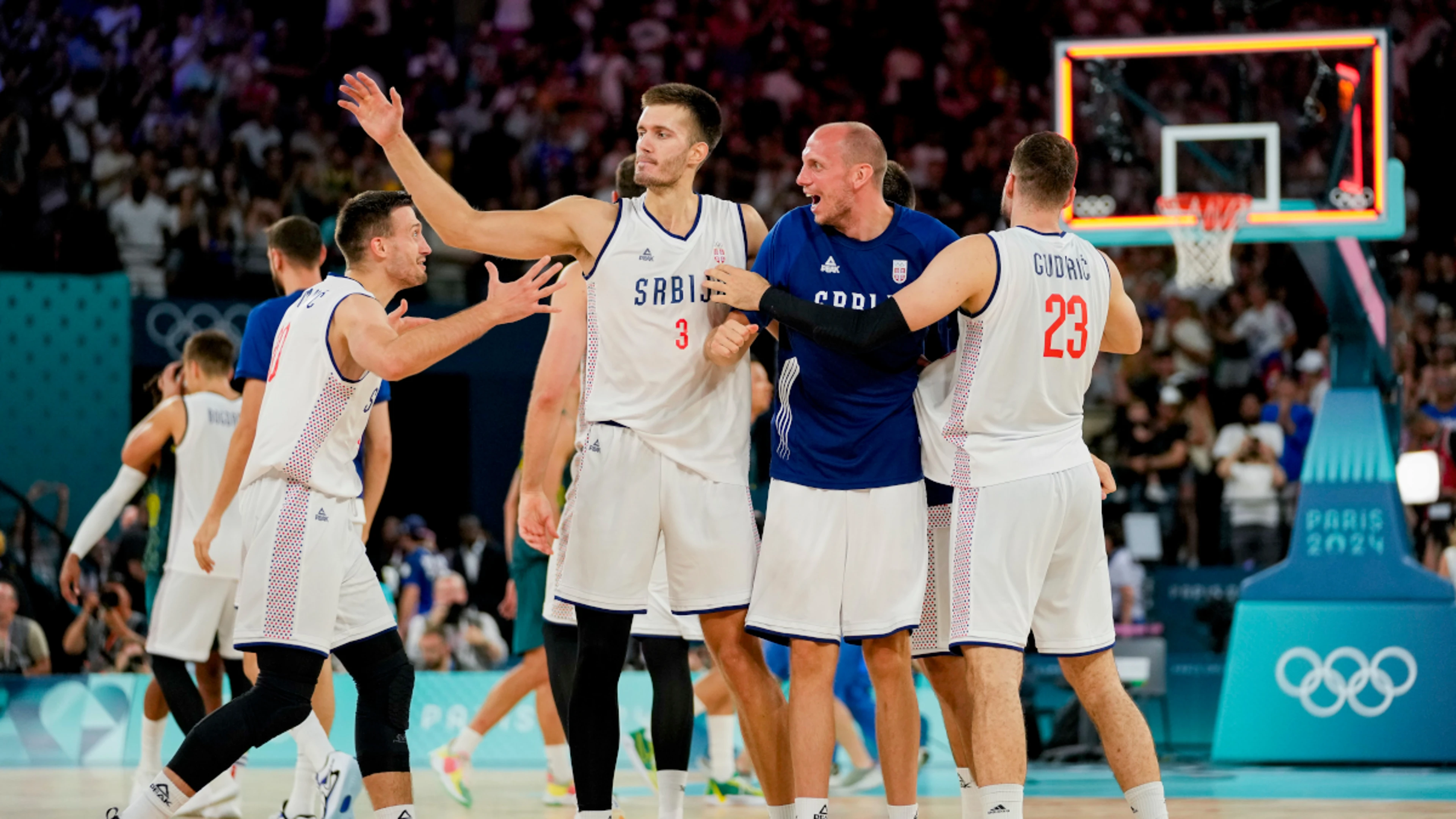 Serbia pip Australia in thriller to make Olympic basketball semis