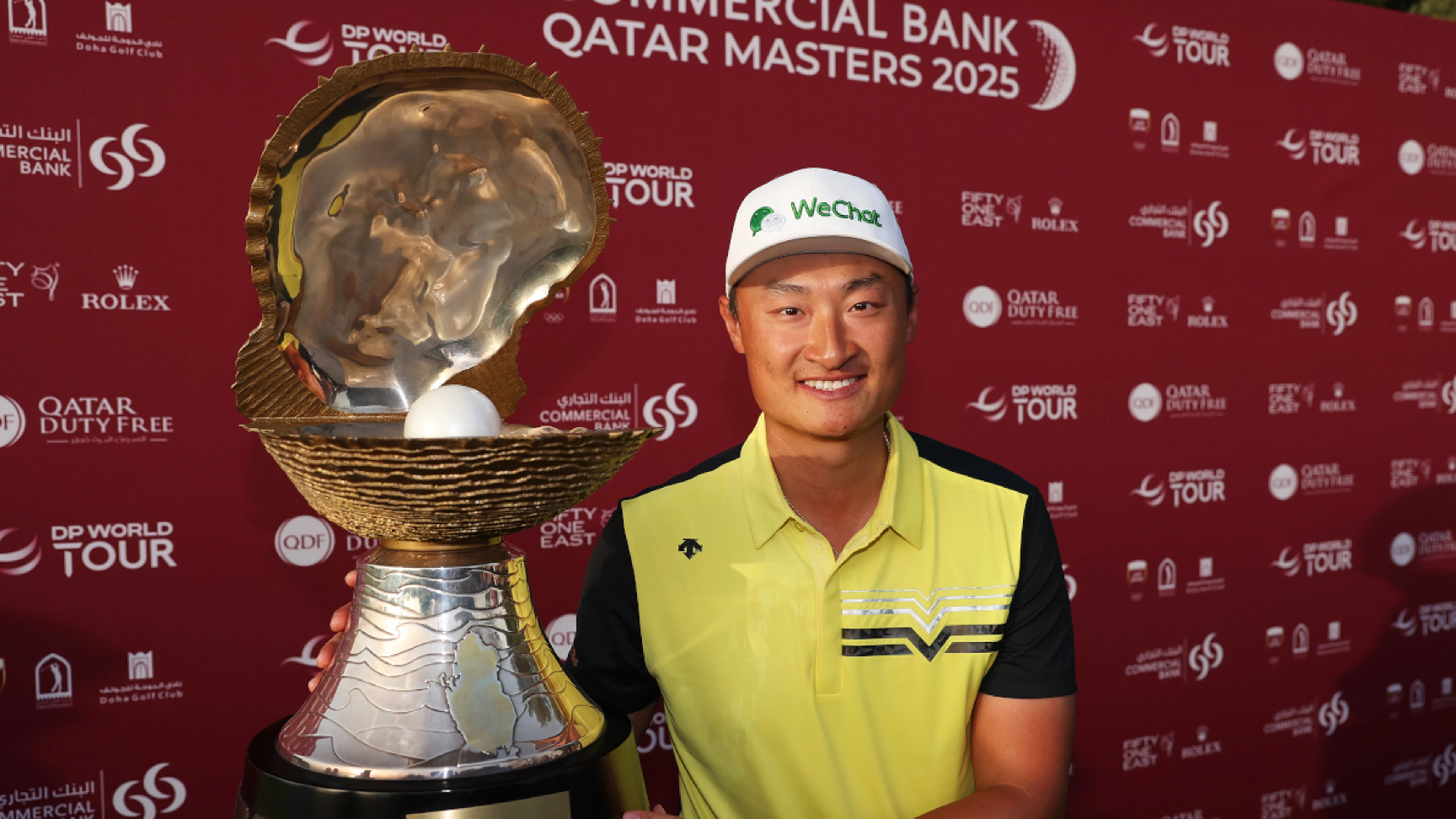 Li stays cool on last to win Qatar Masters