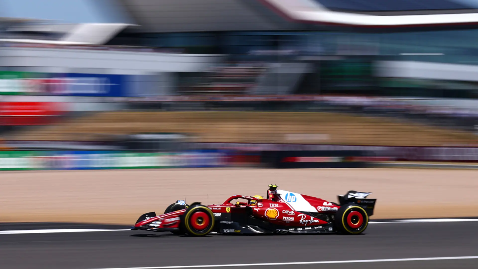 Hamilton on top after opening practice for British GP