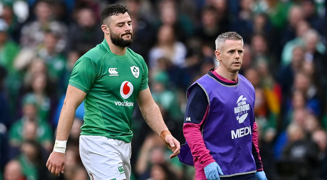Ireland's Henshaw to miss Australia test