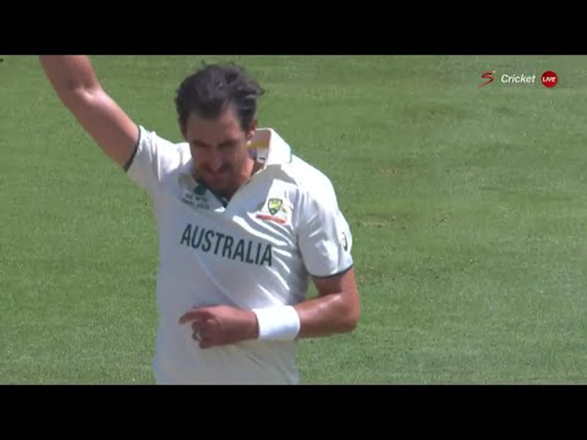 South Africa v Australia | Test | 4th innings | Mitchell Starc 3