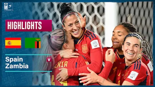 Spain v Zambia | Match Highlights | FIFA Women's World Cup Group C