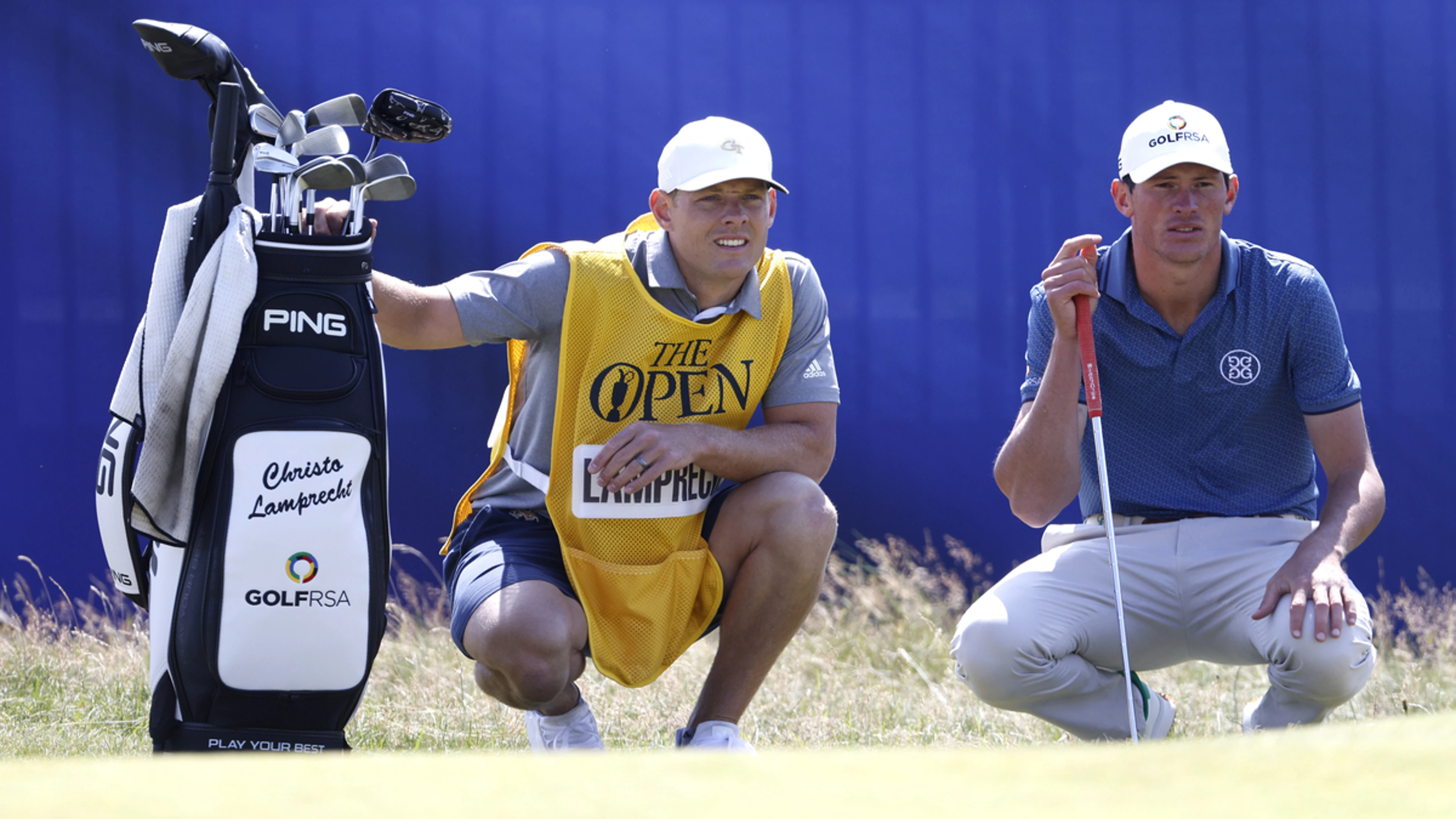 SA’s Lamprecht survives Open baptism of fire