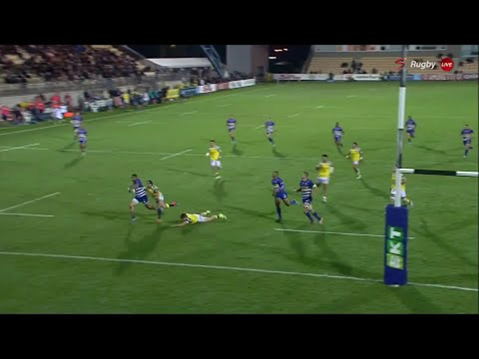 Leolin Zas | 64ᵗʰ Minute Try v Zebre Parma