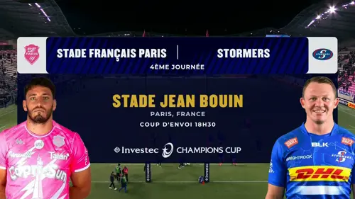 Stade Francais v Stormers | Match Highlights | Investec Champions Cup