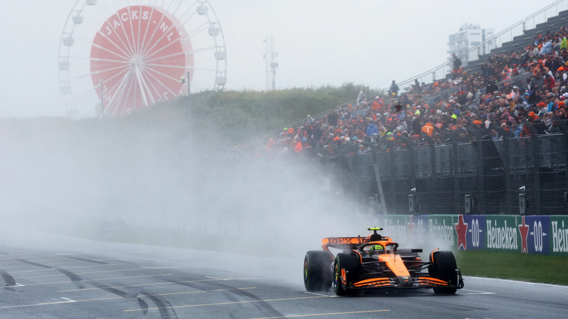 McLaren’s Norris takes pole for Dutch F1 Grand Prix