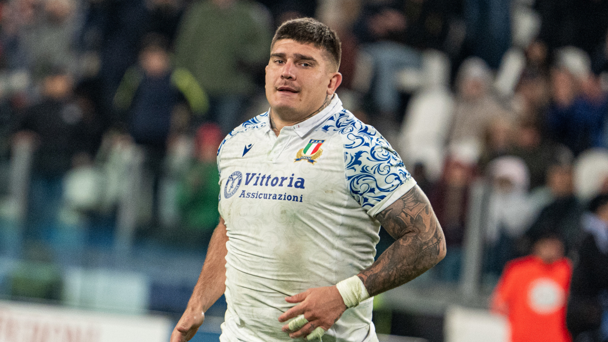 Italy make one change as prop Riccioni comes in for South Africa clash