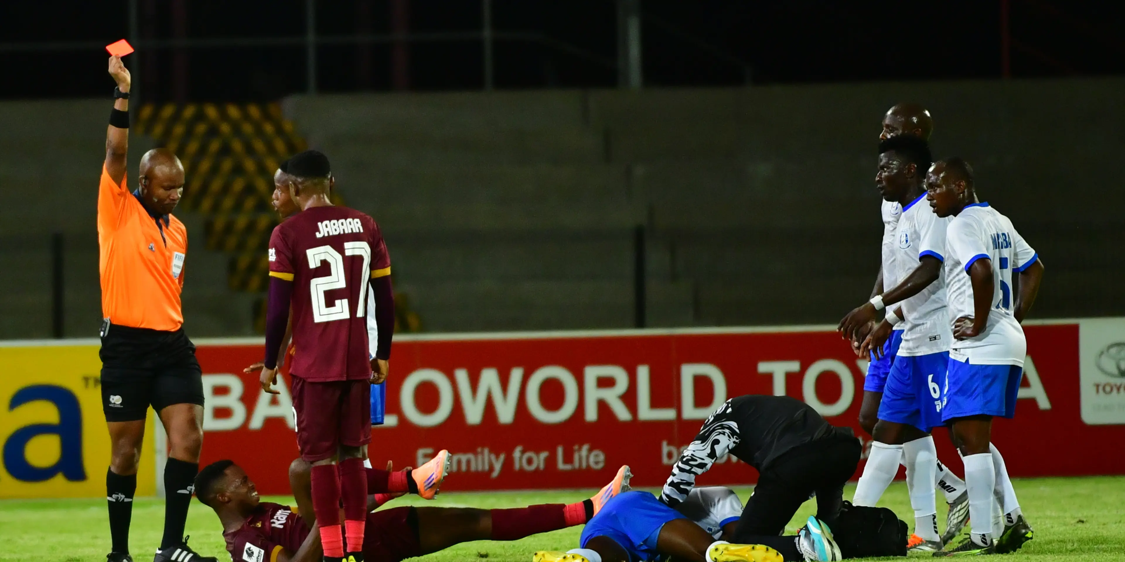 Makhubu red card major blow to Stellenbosch