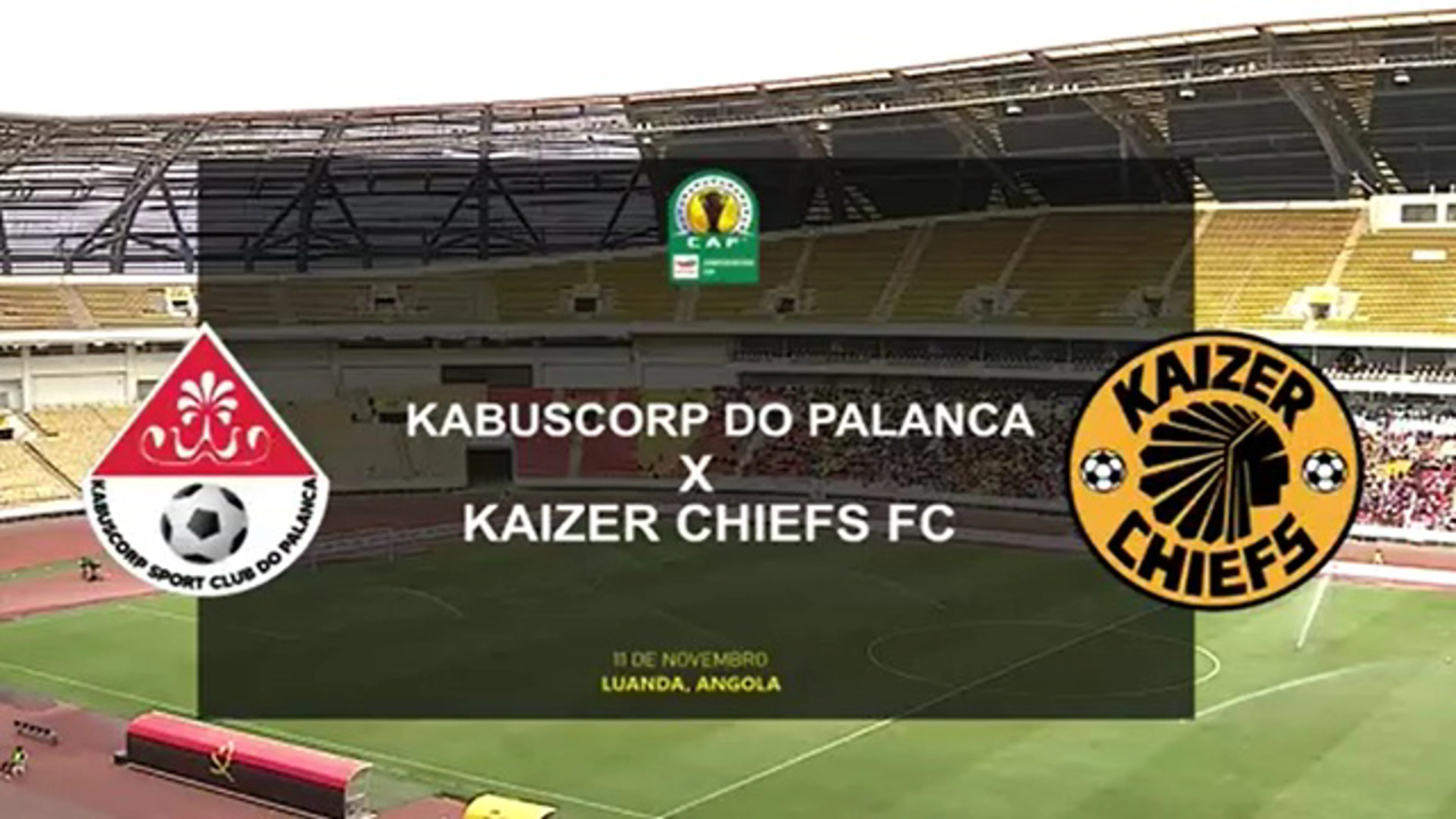 Kabuscorp S.C.P. v Kaizer Chiefs | Match Highlights | CAF Confederation Cup