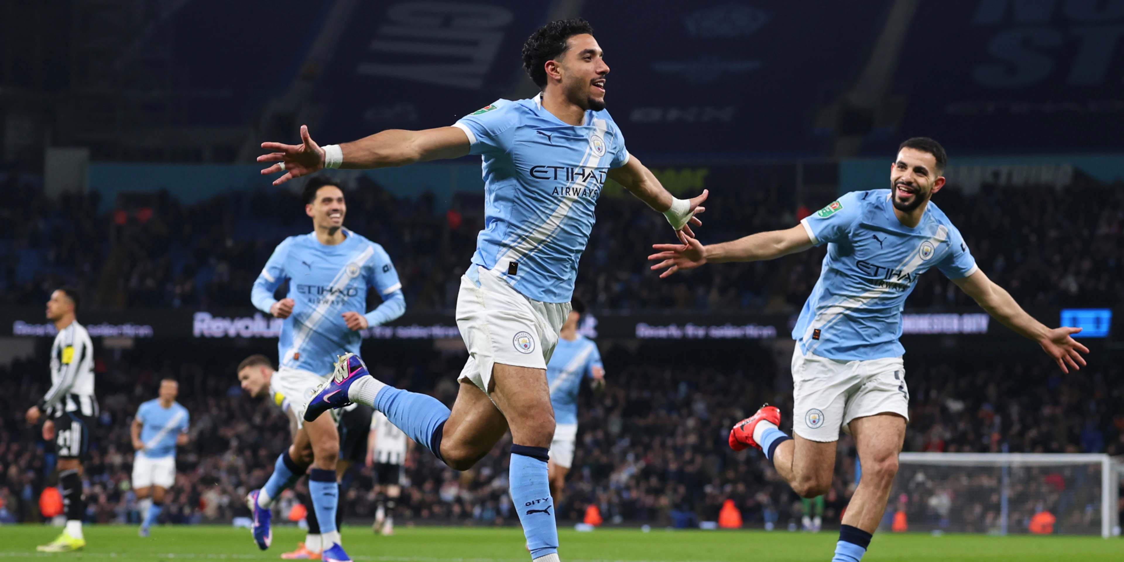Man City brush aside Newcastle to reach League Cup final