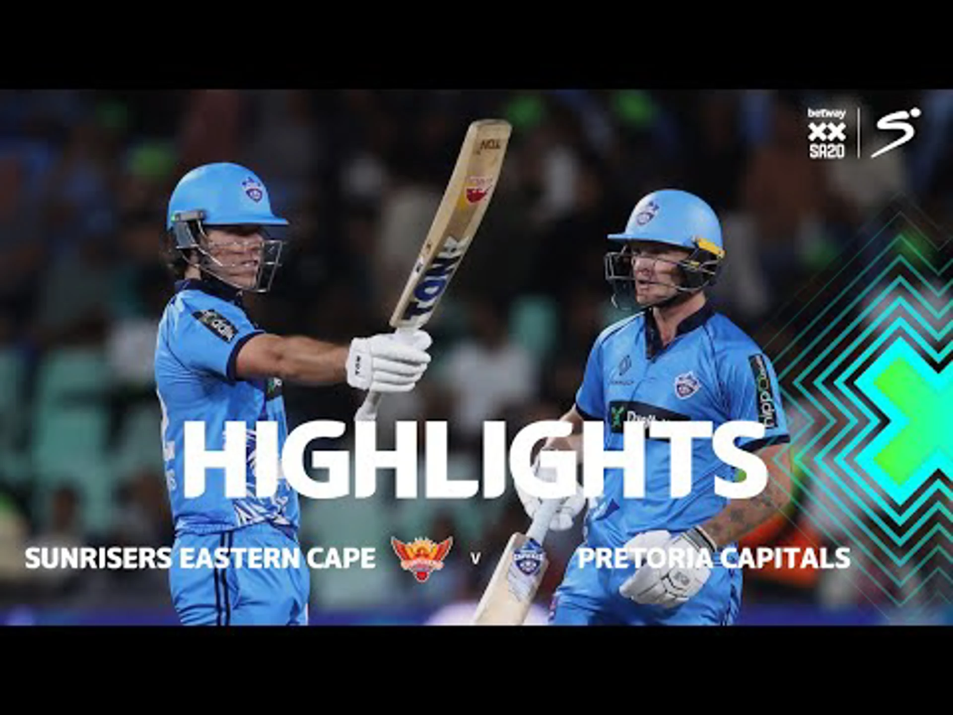 Sunrisers E Cape v Pretoria Capitals | Short Highlights | Betway SA20