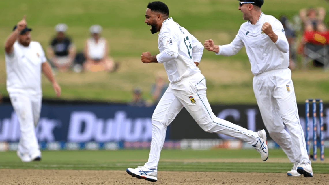 Dane Piedt | New Zealand v South Africa  Test Series