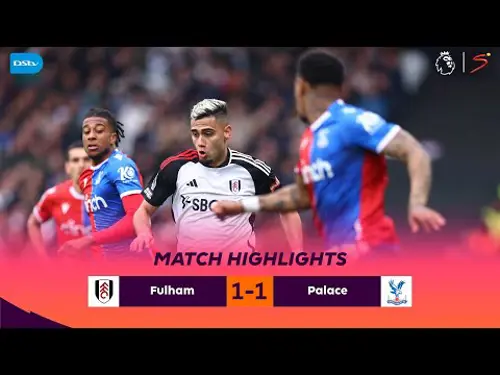 Fulham v Crystal Palace | Match in 3 Minutes | Premier League