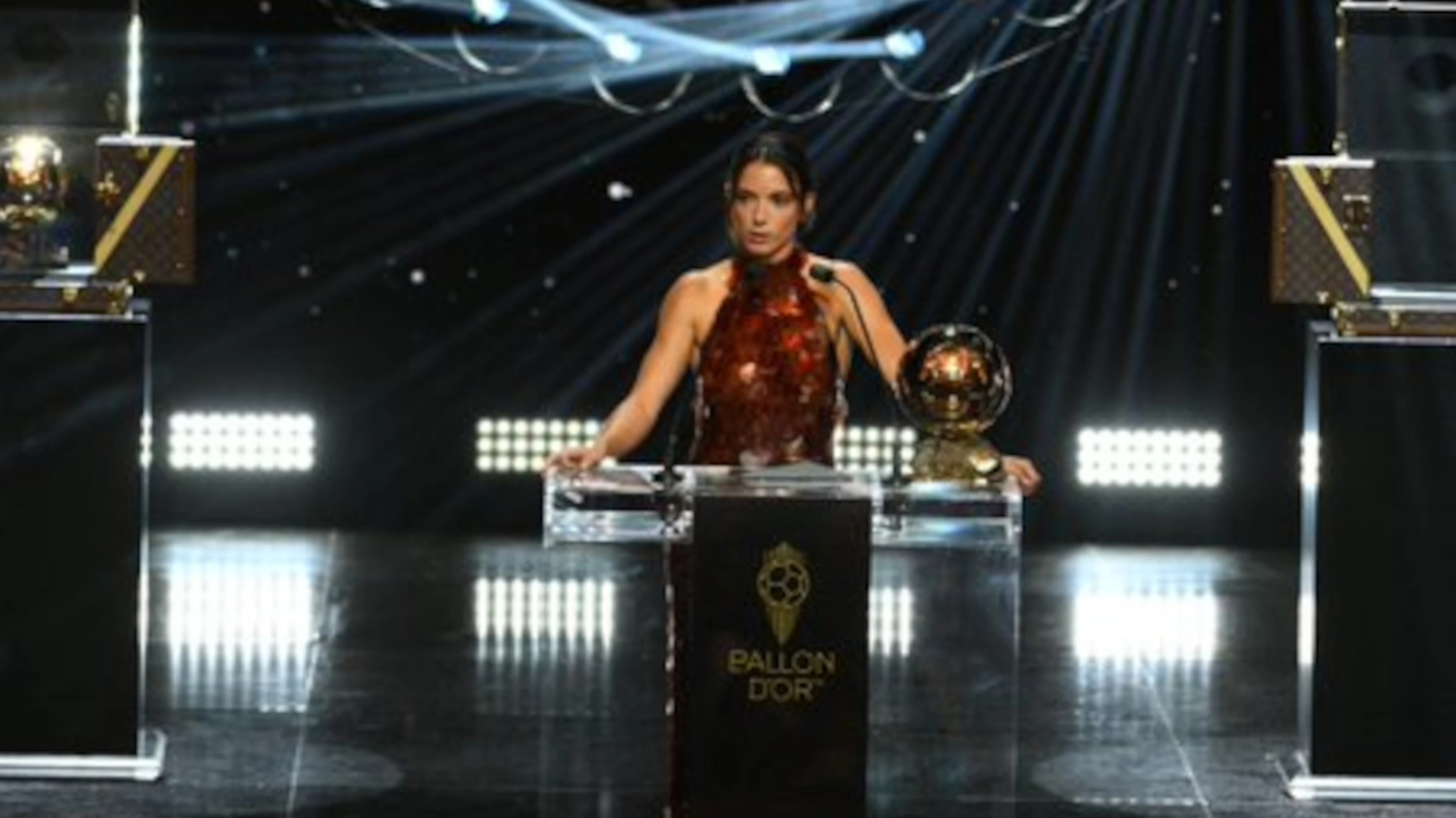 Spain's Aitana Bonmati wins Women's Ballon d'Or