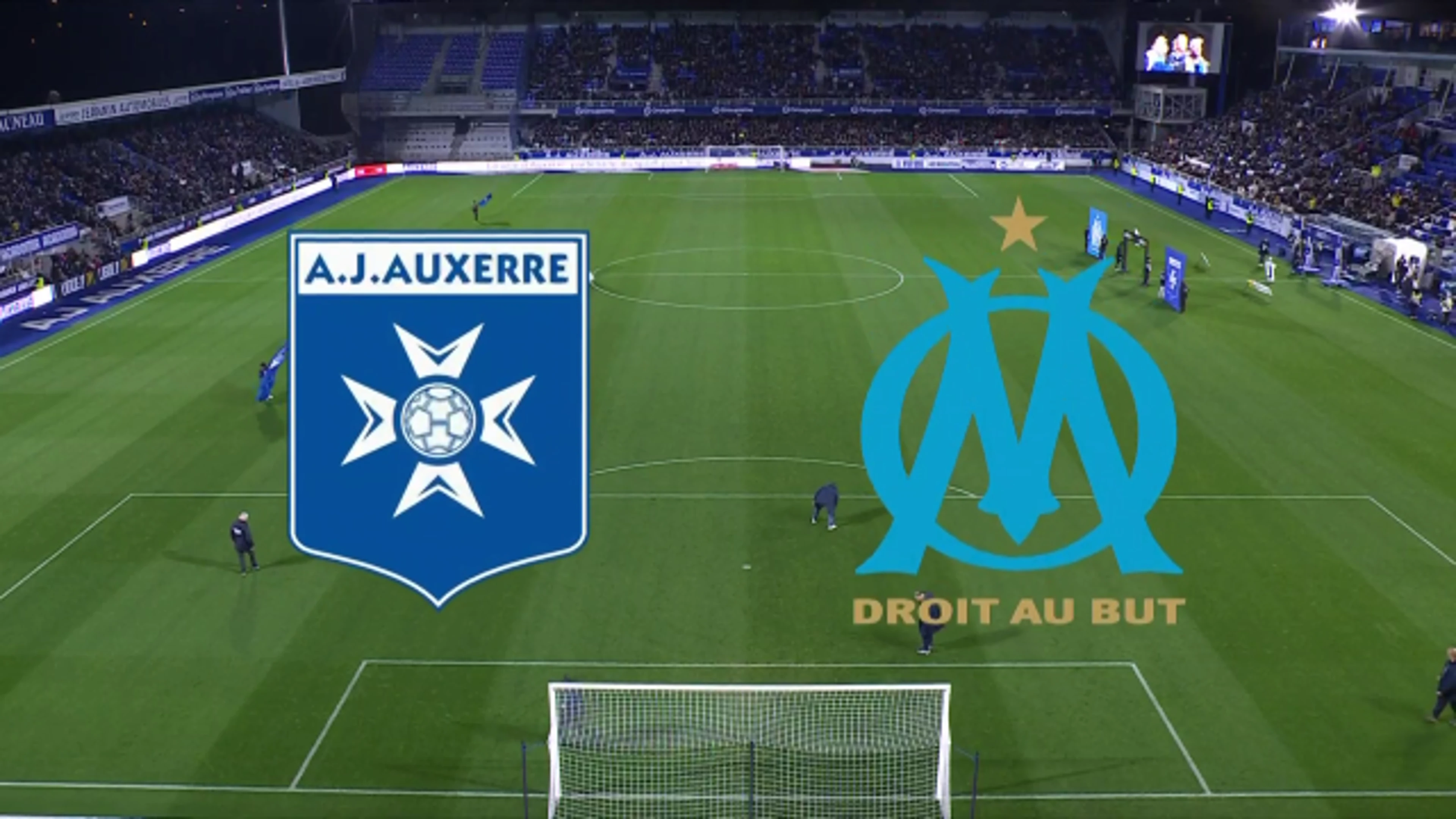 Auxerre v Olympique Marseille | Match Highlights | French Ligue 1