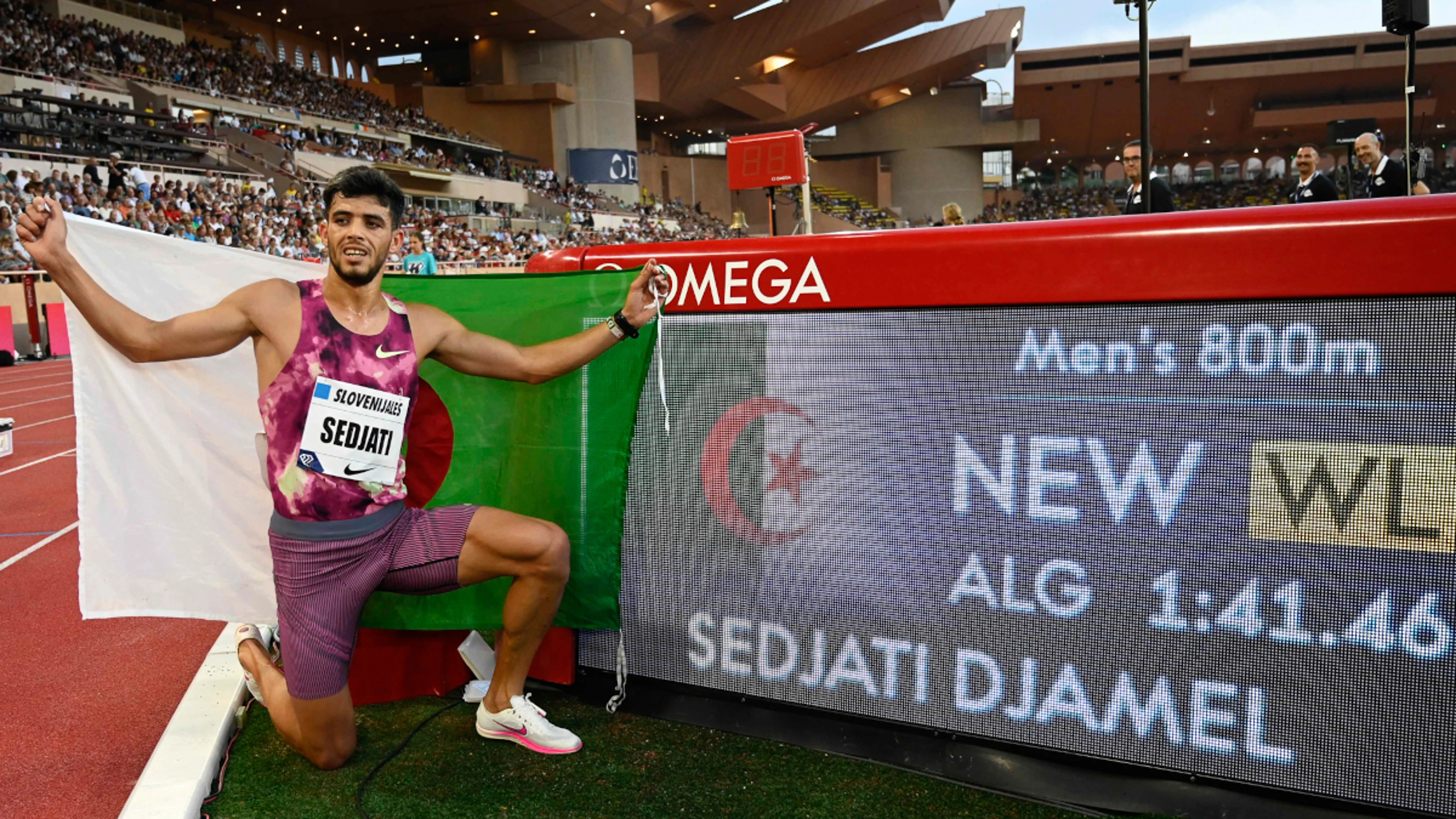 Sedjati gunning for Rudisha's world record at Olympics