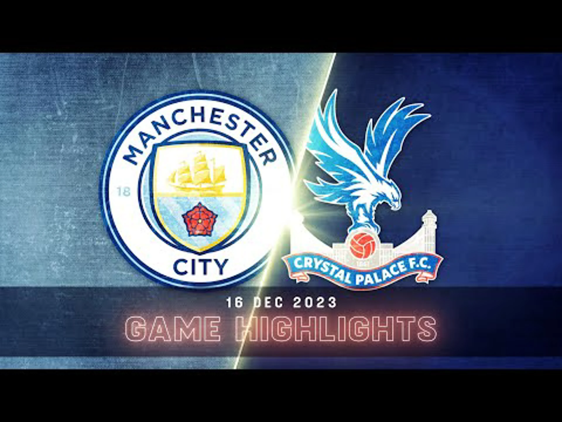 Manchester City v Crystal Palace | Match in 3 Minutes | Premier League