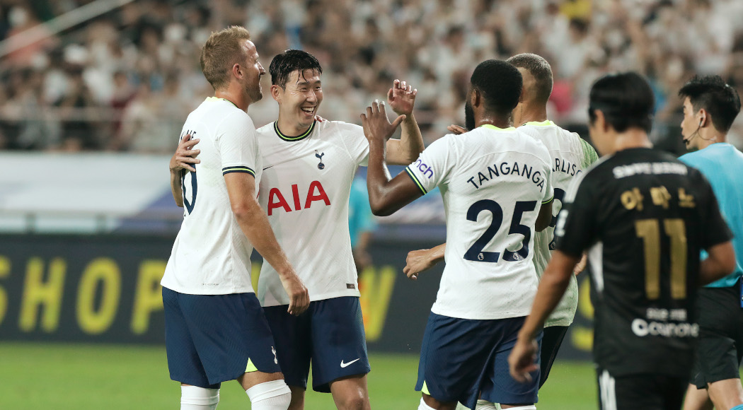Son and Kane lead Spurs romp to delight South Korean fans