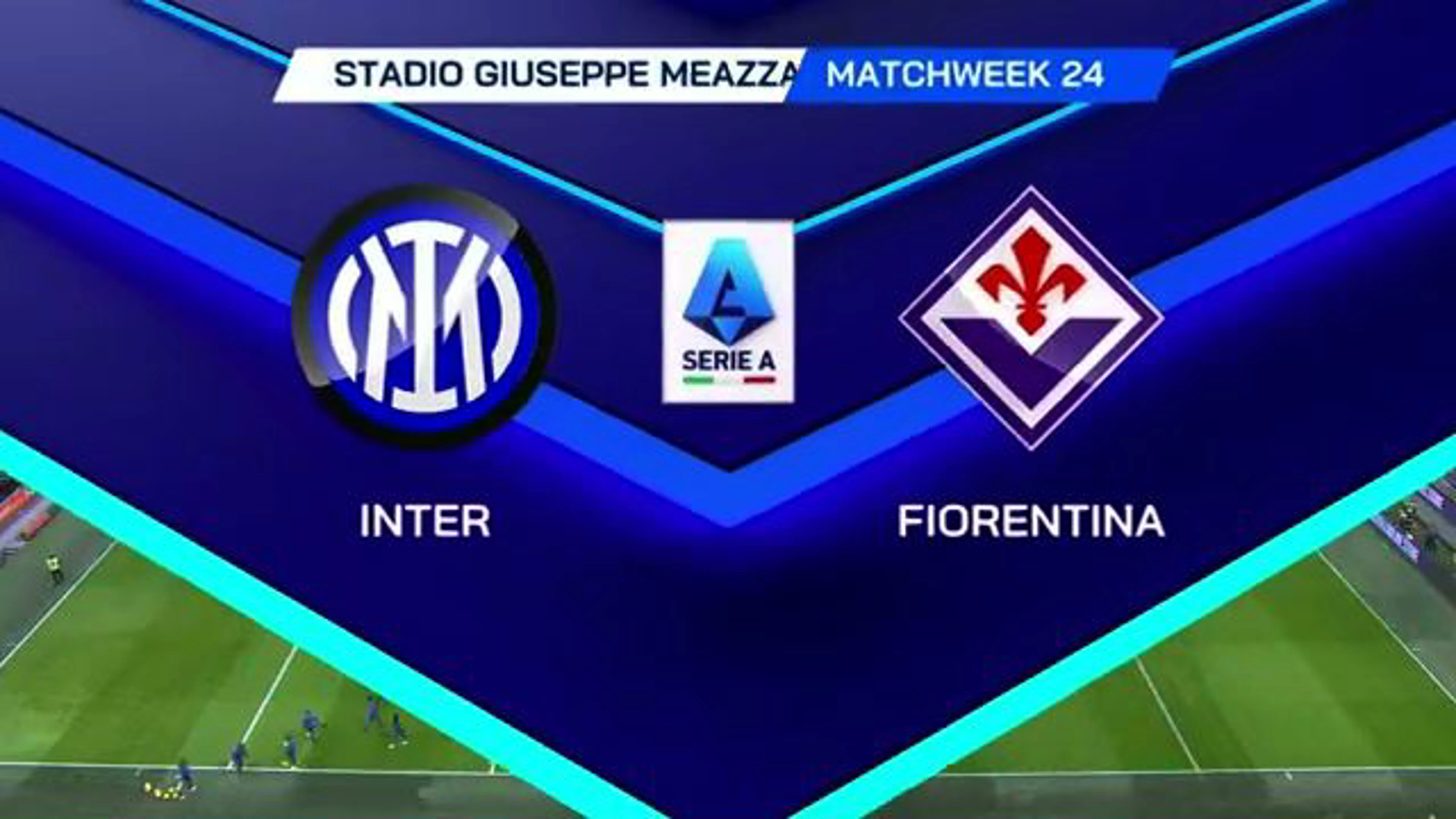 Inter v Fiorentina | Match Highlights | Italian Serie A Matchday 24