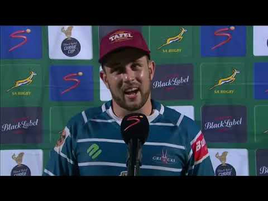 Currie Cup Premier Division | Griquas v WP | Post-match interview with Niel Otto