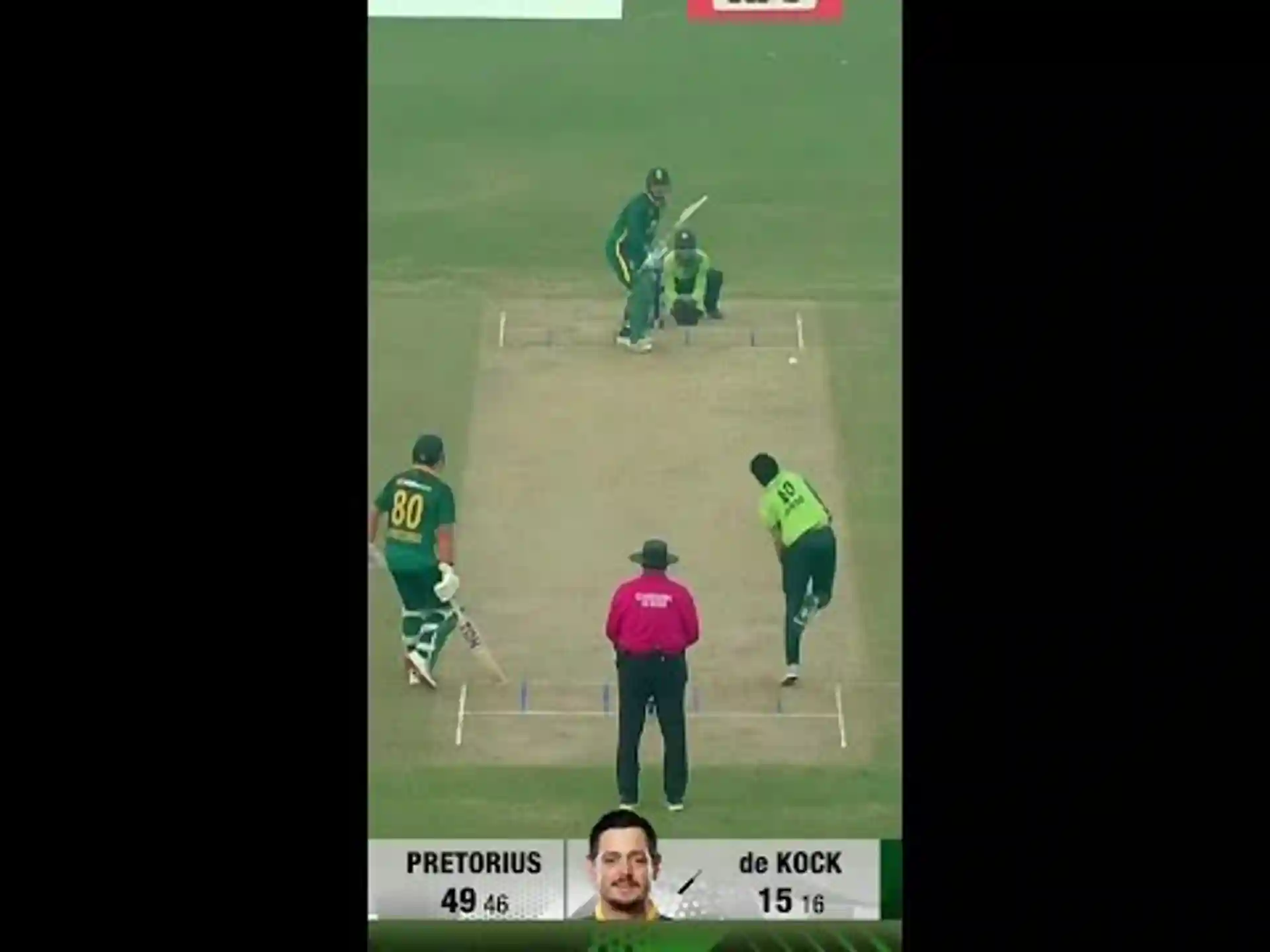 Man of the moment, Lhuan-dre Pretorius!