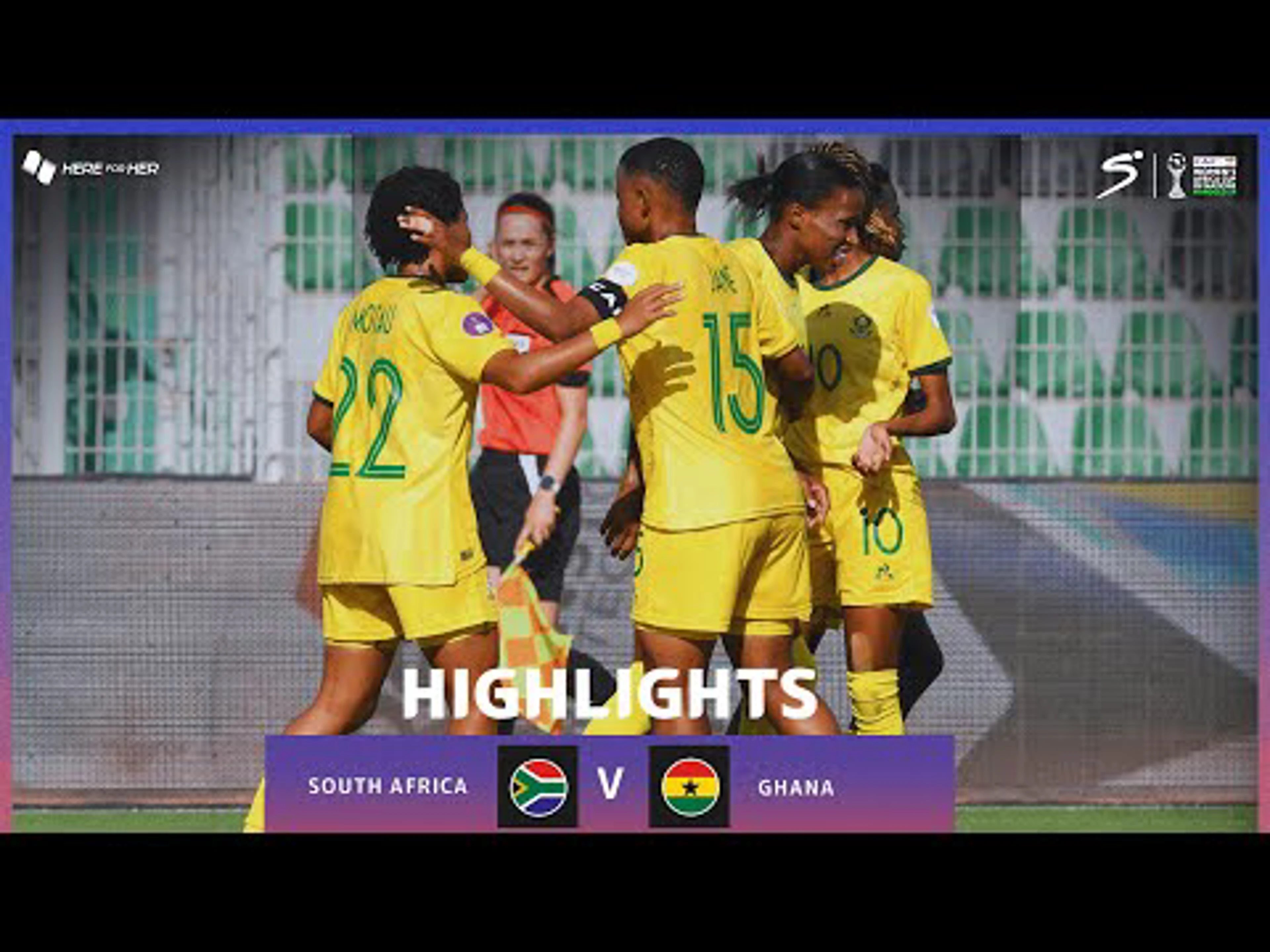 South Africa v Ghana | Match Highlights | Women's Africa Cup of Nations