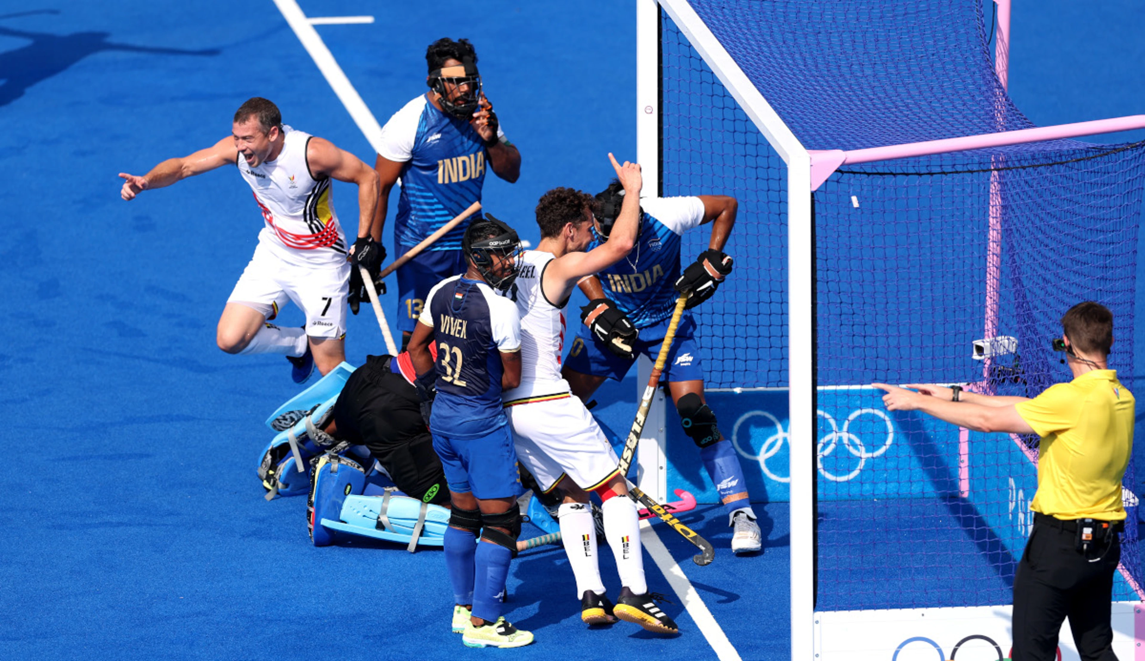 Belgium beat India to stay top; Britain, Argentina advance