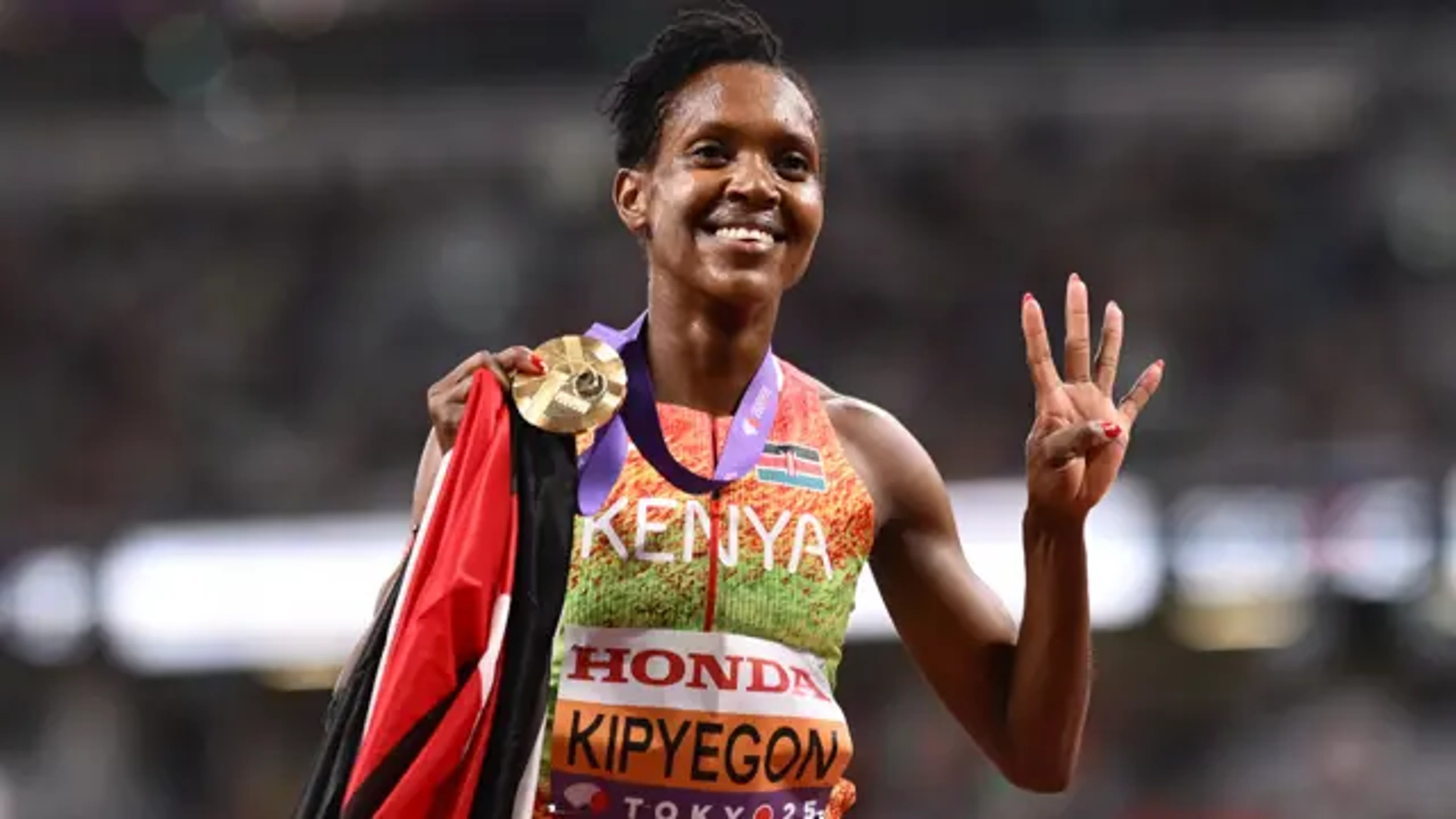 FAITH ON FIRE: Unprecedented fourth world 1 500m title for Kenya's Kipyegon