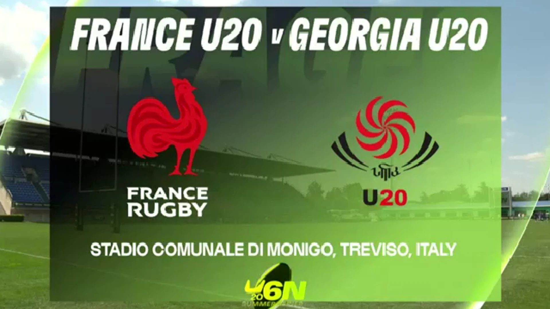 Six Nations Under-20 Summer Series | France v Georgia | Highlights