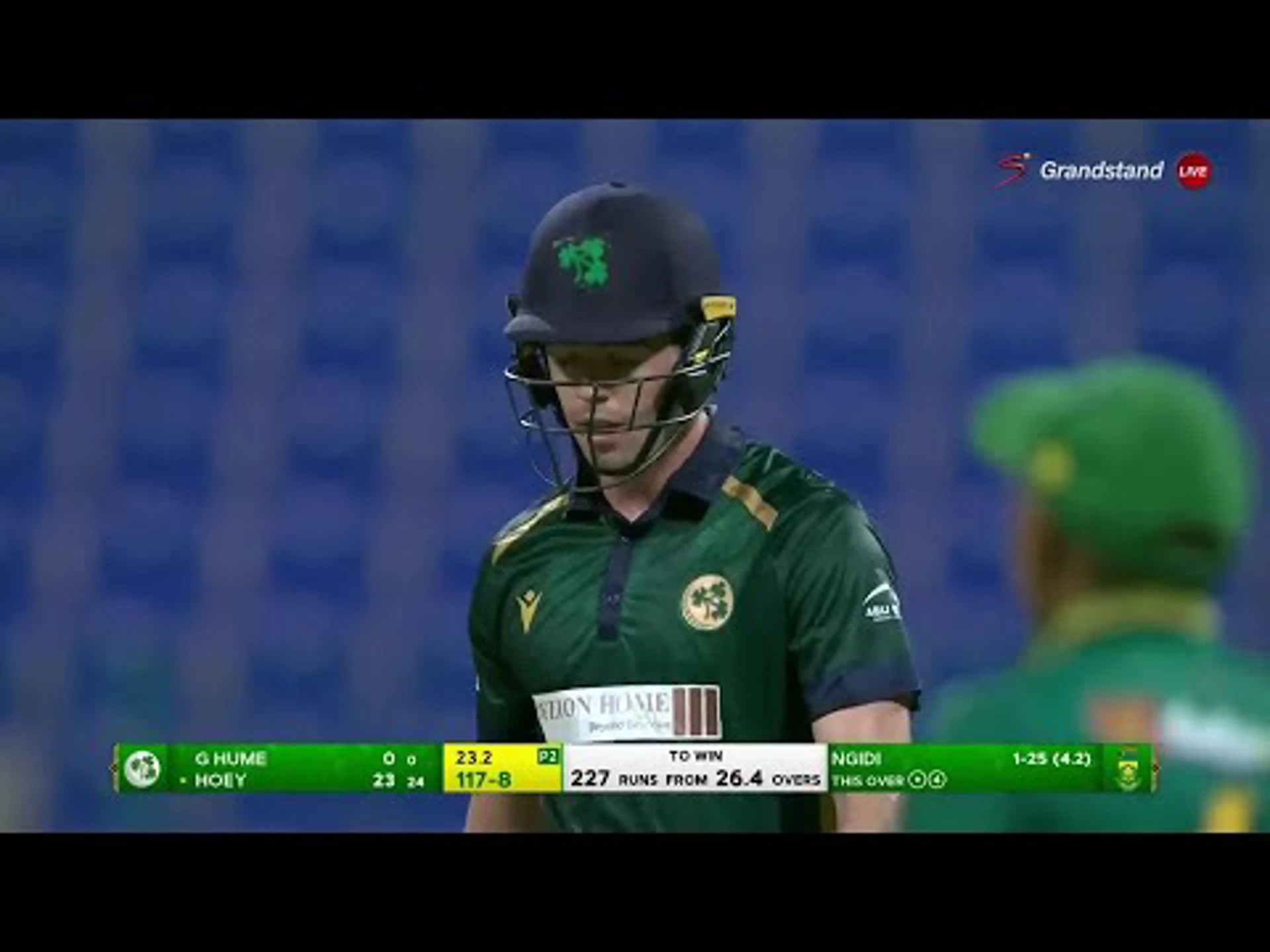 Ireland v South Africa | 2nd ODI | 2nd innings | Lungi Ngidi 2