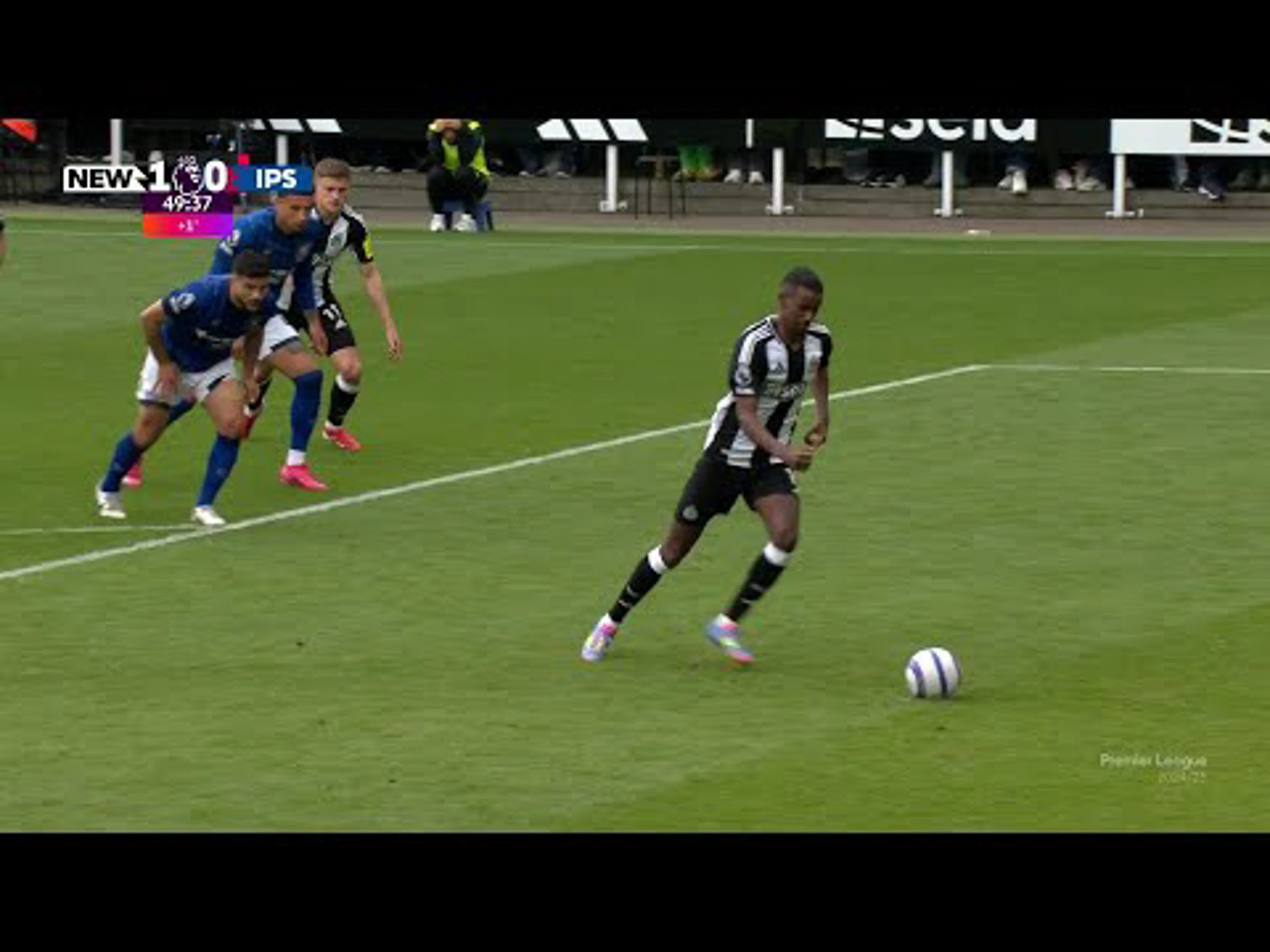 Alexander Isak | 49ᵗʰ Minute Penalty Goal v Ipswich Town