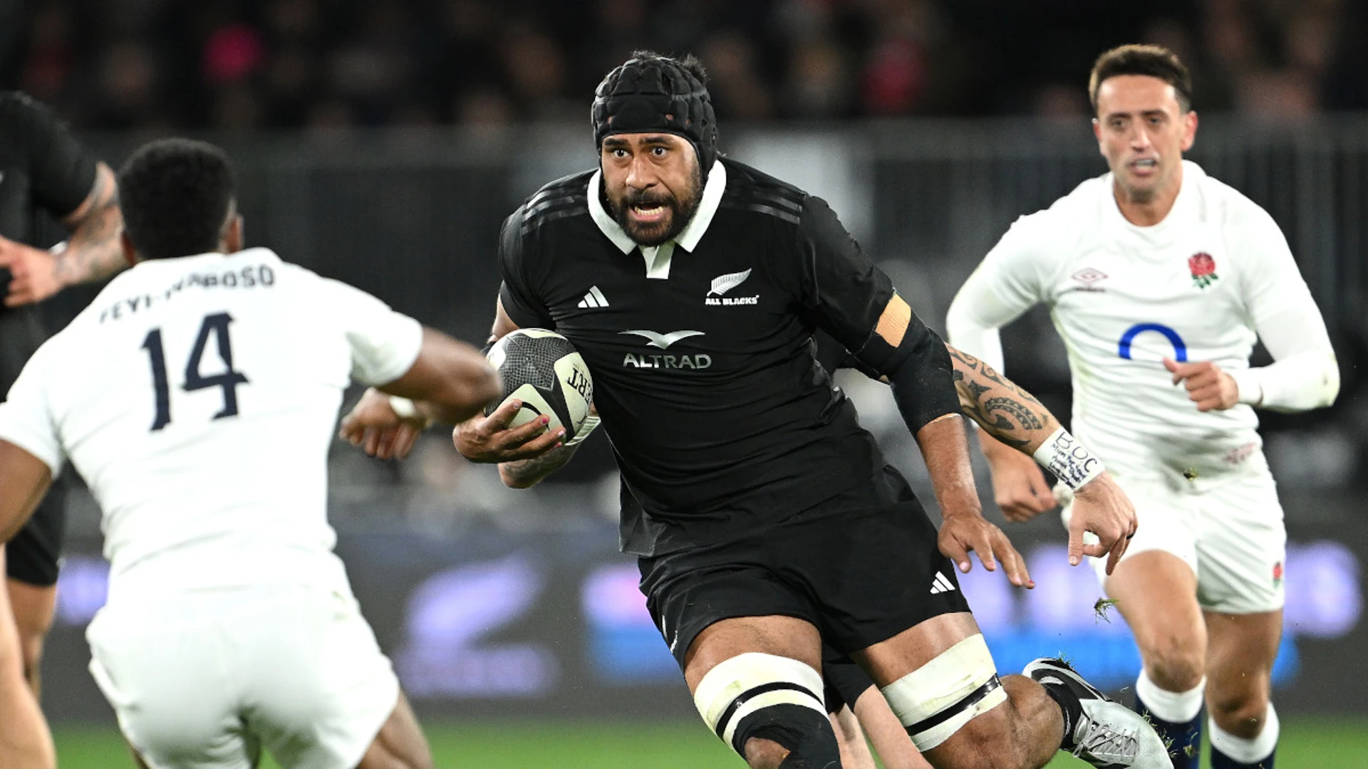 Fit-again All Blacks lock Tuipulotu returns for Wallabies tests