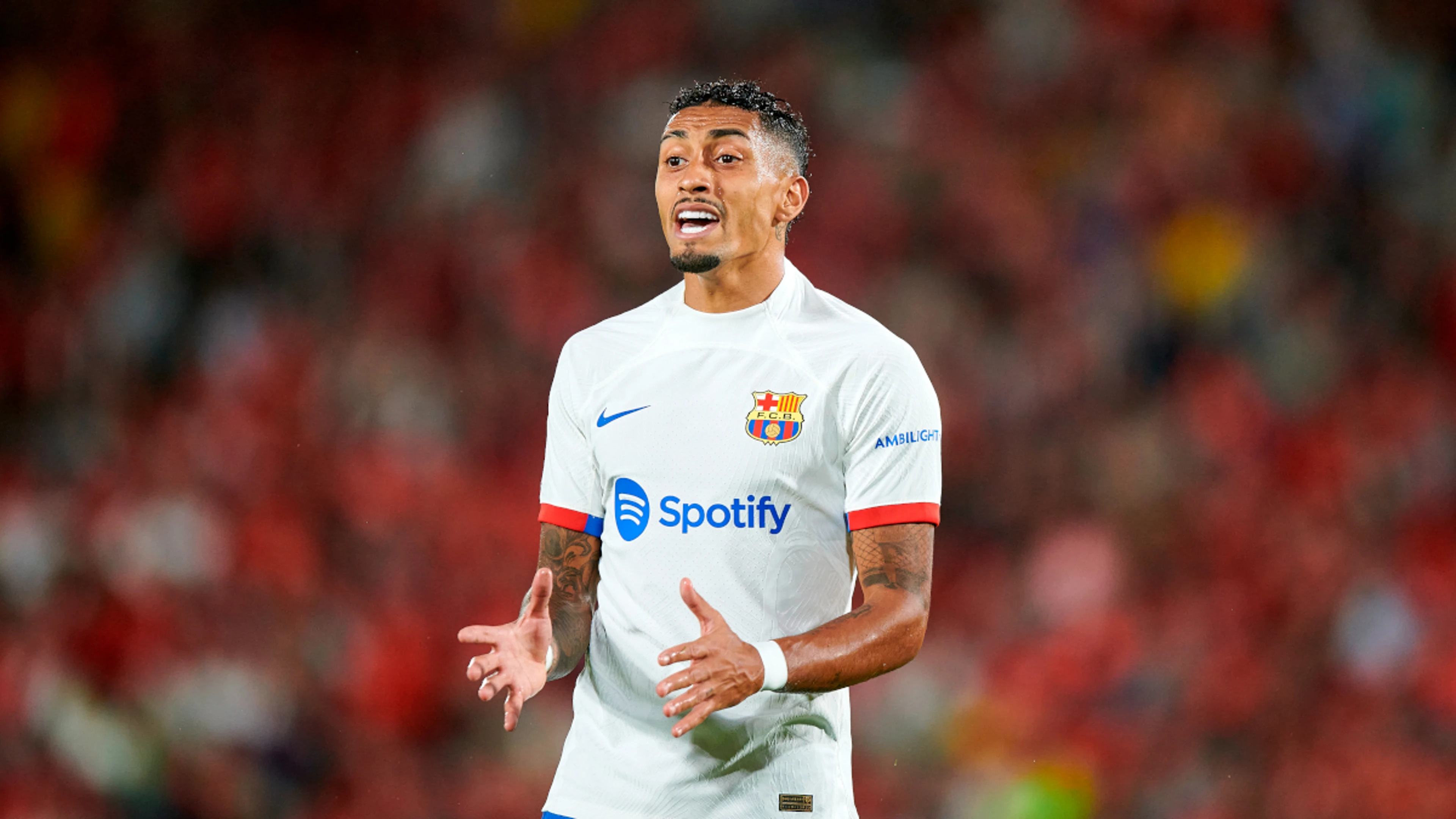 Barca's Raphinha sidelined with hamstring injury