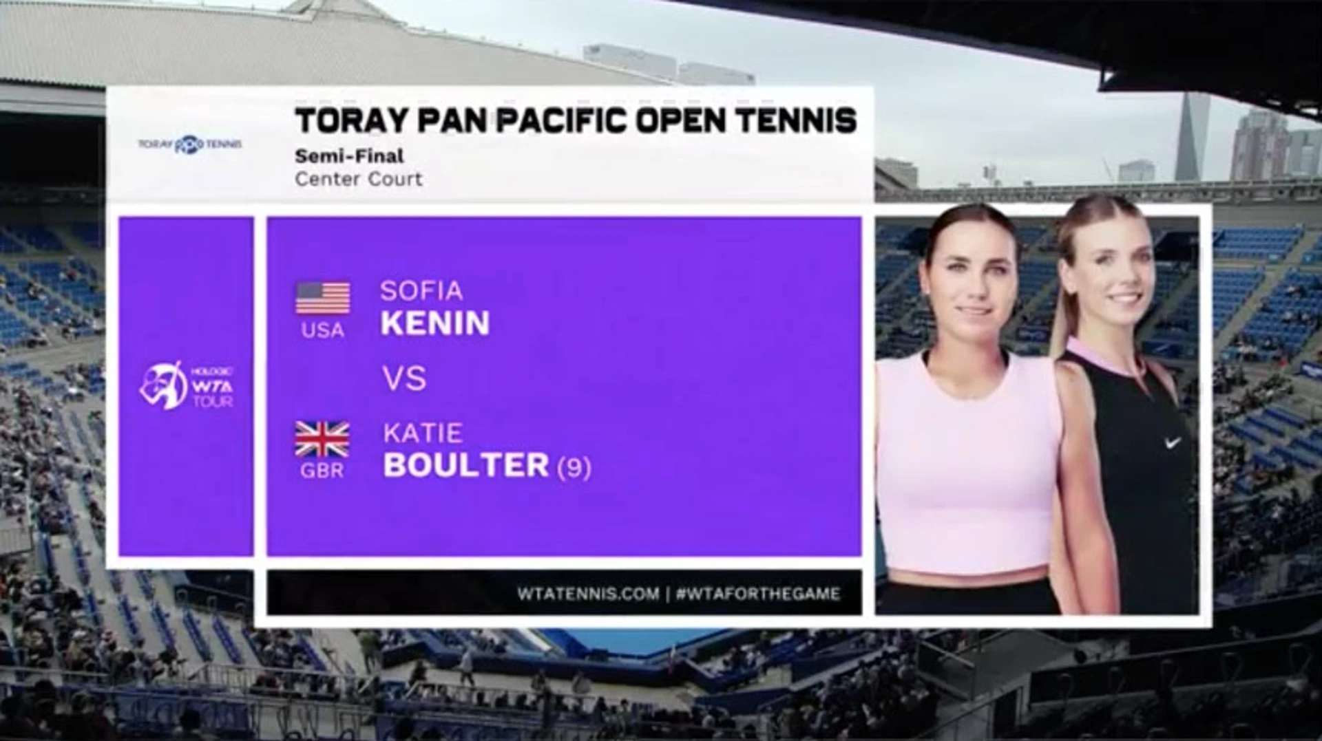 Pan Pacific Open | SF1 Highlights | WTA 500