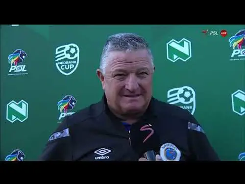 It all bubbled and bounced  - Hunt | Stellenbosch v SuperSport United | Nedbank Cup