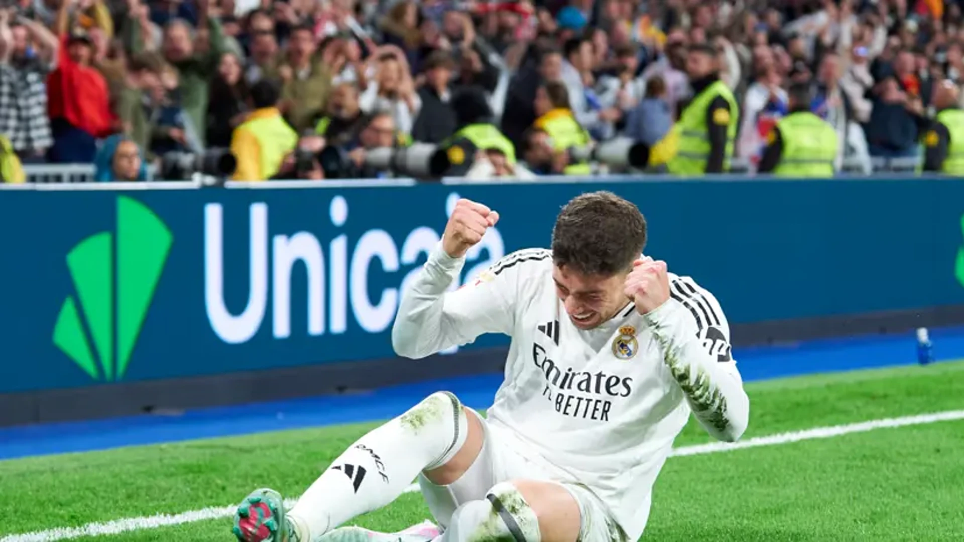 MOMENT OF MAGIC: Valverde stunner saves Real Madrid title hopes against Bilbao