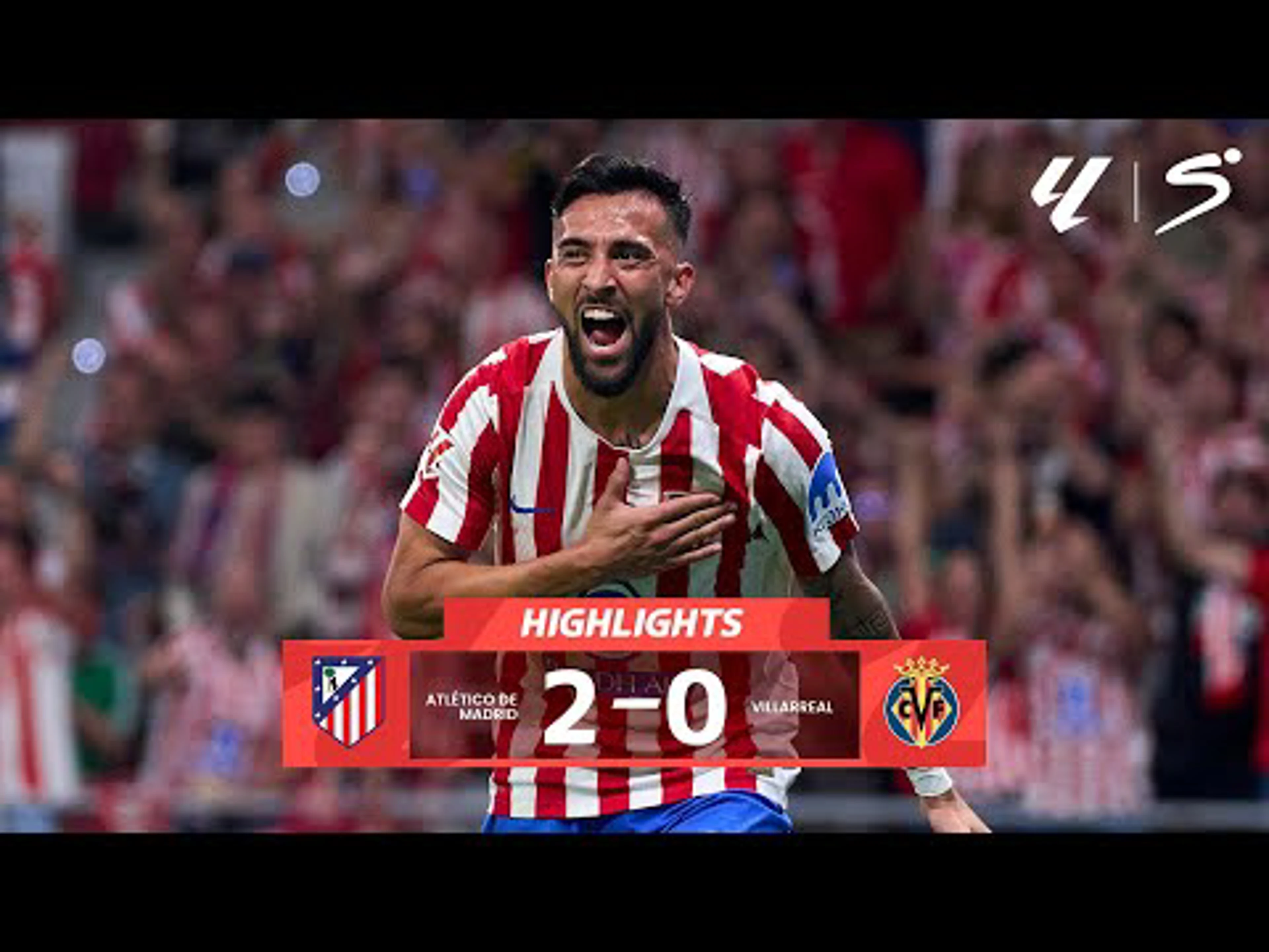 Atletico Madrid vs Villarreal | Match Highlights | LaLiga EA Sports Matchday 4