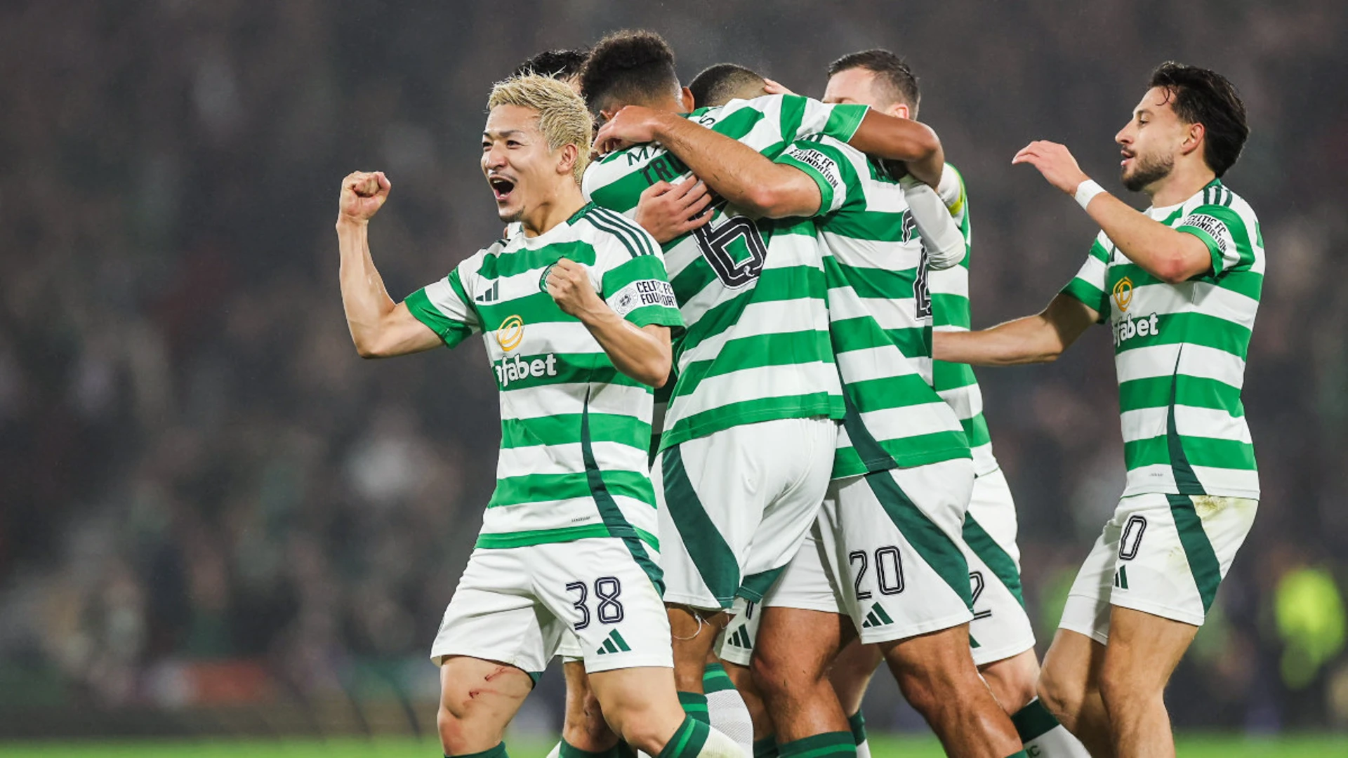 Maeda treble fires Celtic into Scottish League Cup final