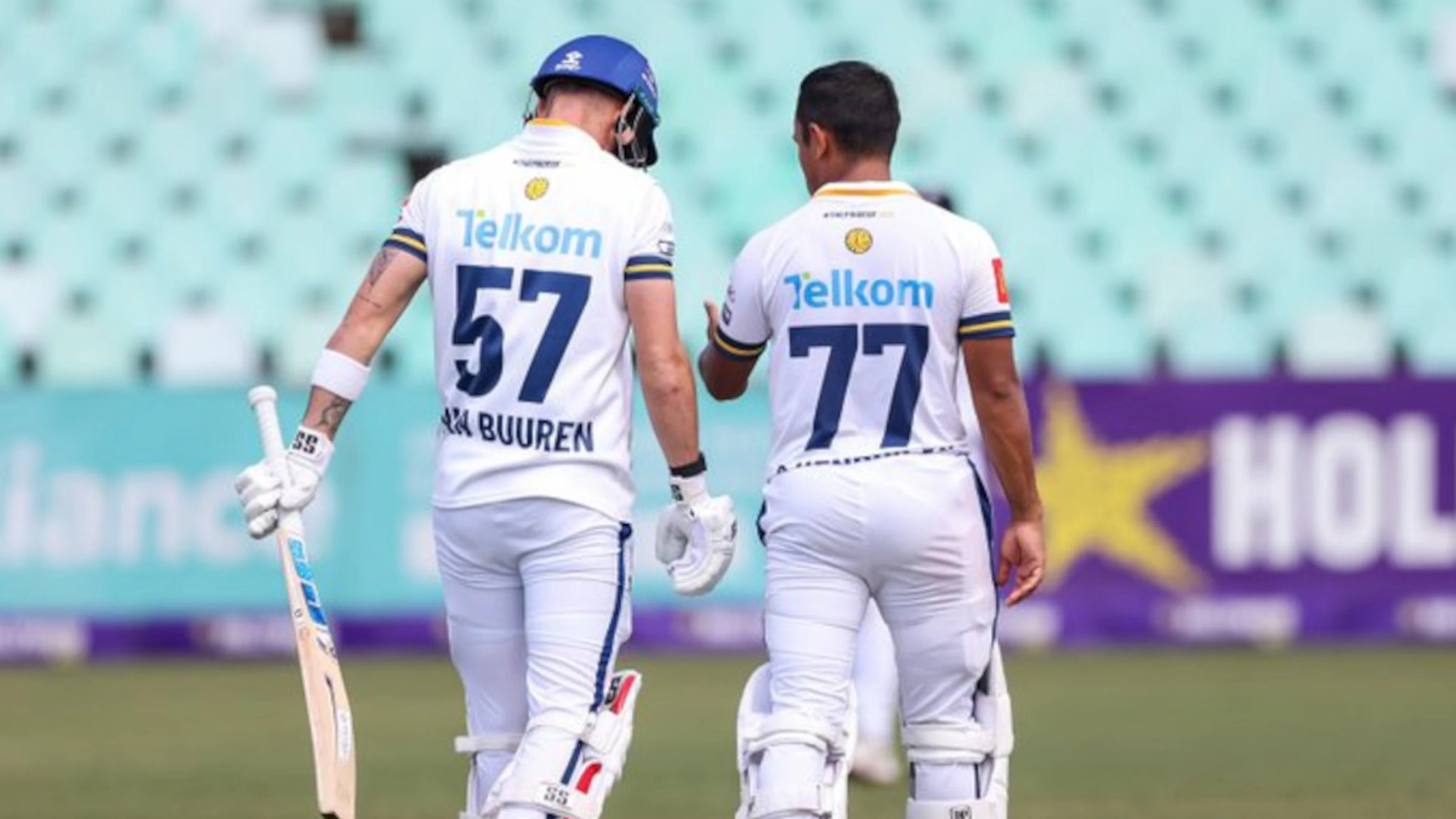 DAY 2: Maharaj pegs back Lions after Richards blitz