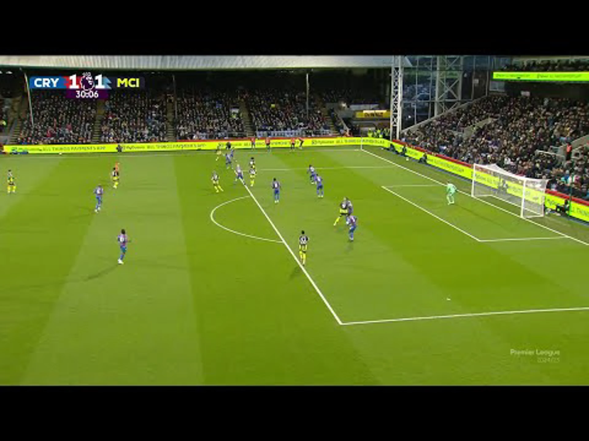 Erling Haaland | 30ᵗʰ Minute Goal v Crystal Palace