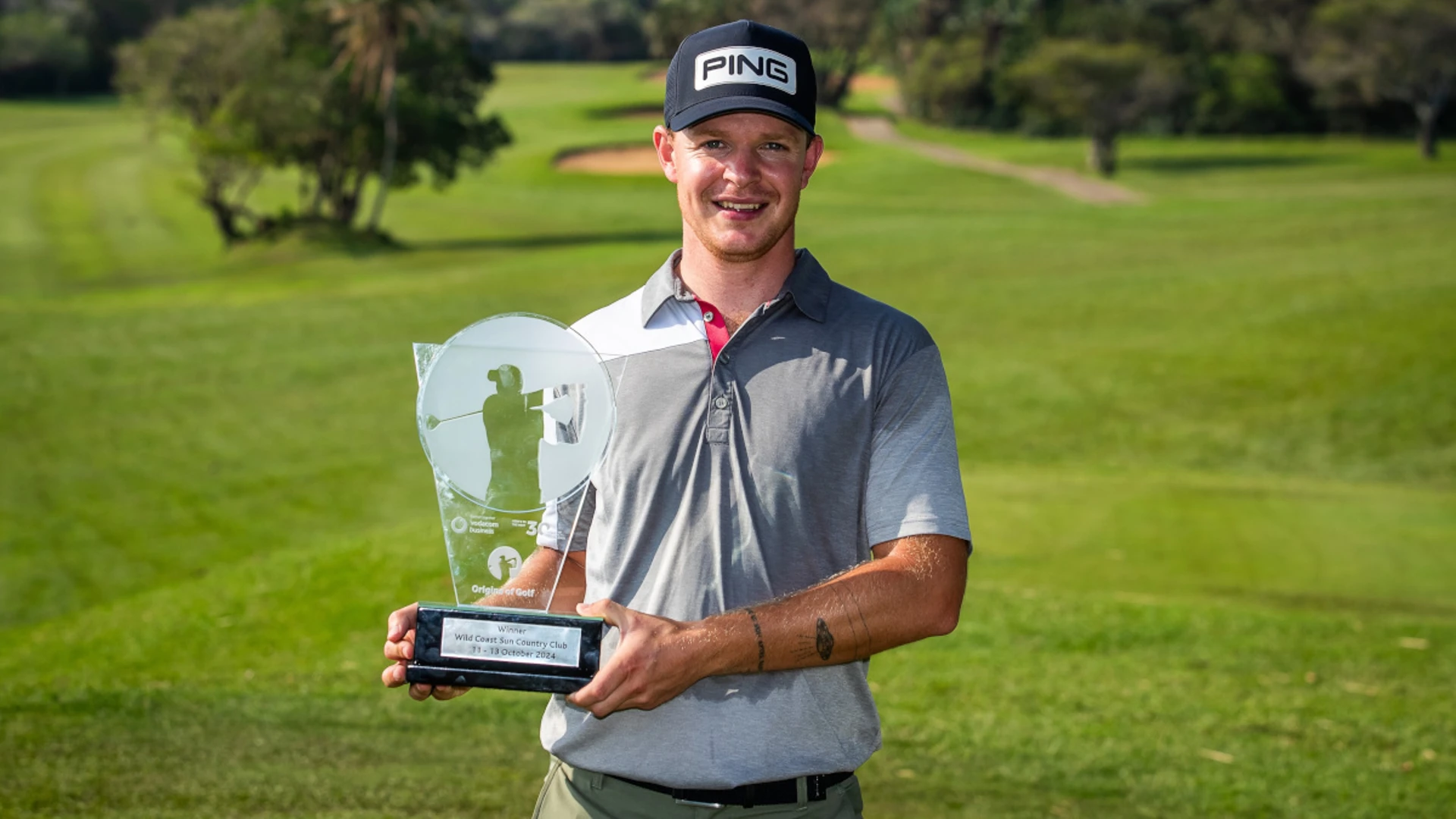 Broomhead claims second title after playoff at Vodacom Origins Wild Coast