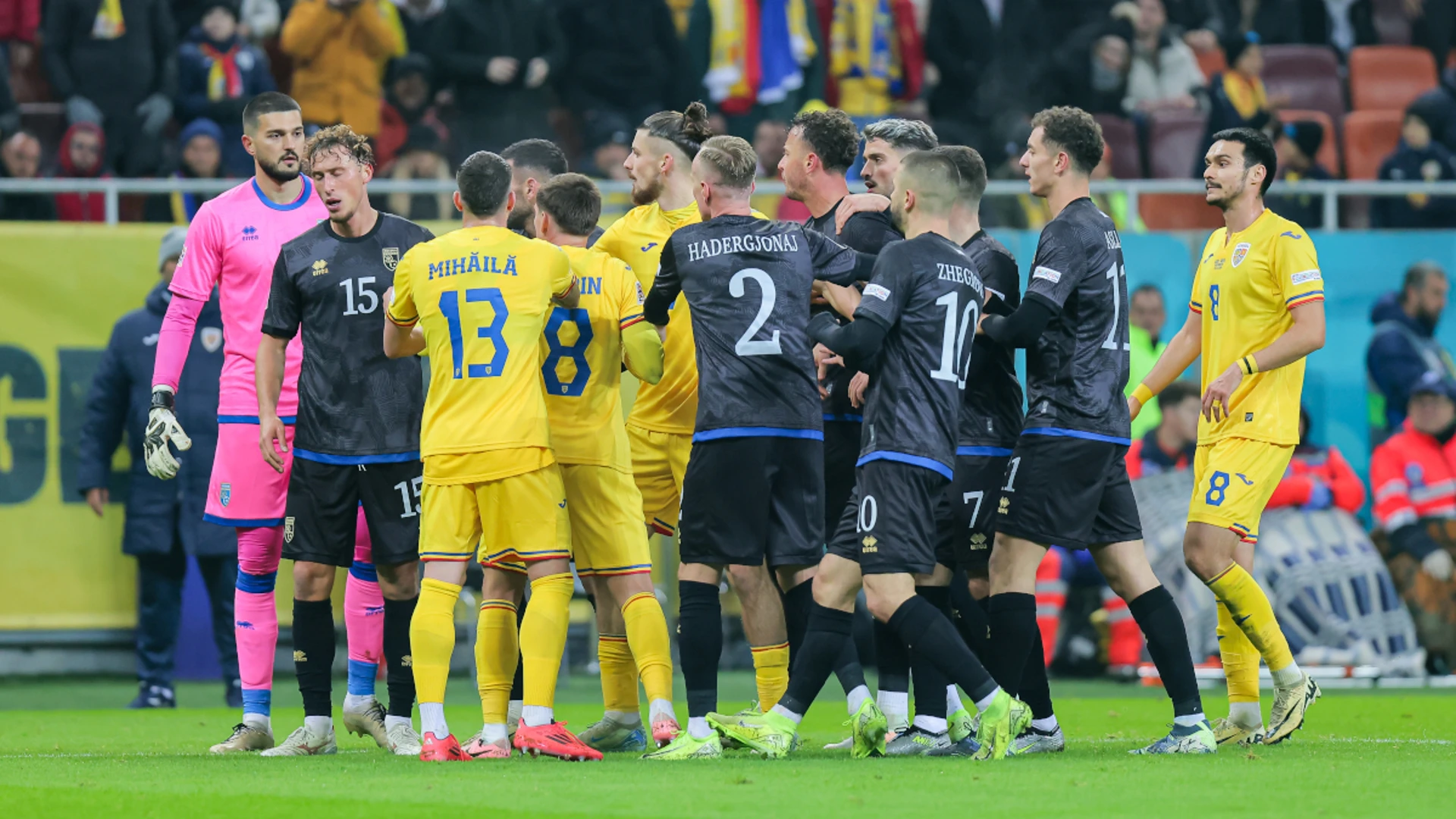 Kosovo FA say they warned Uefa about provocation by Romania fans