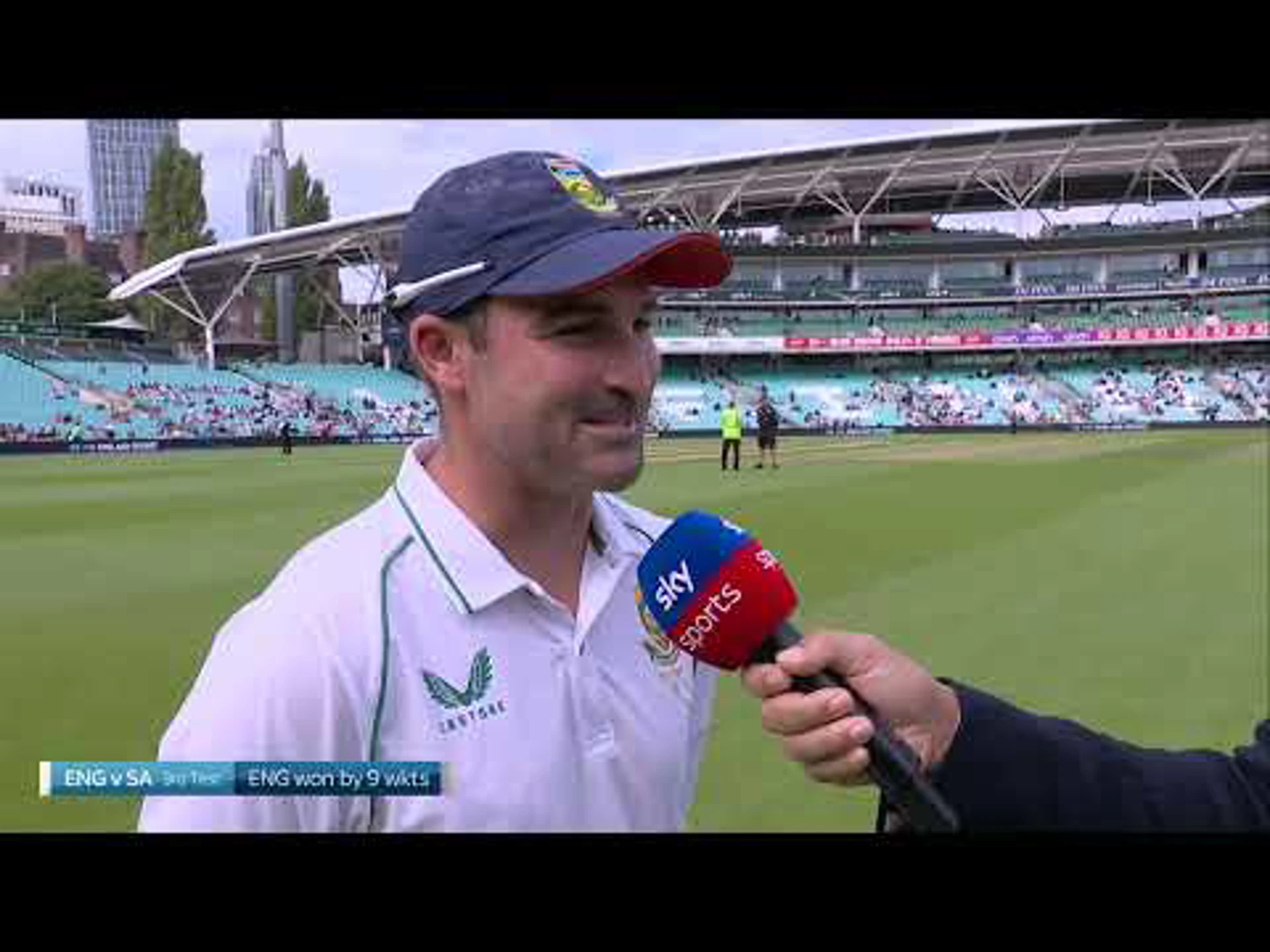 England v South Africa | Test 3 Day 5 | Interview with Dean Elgar